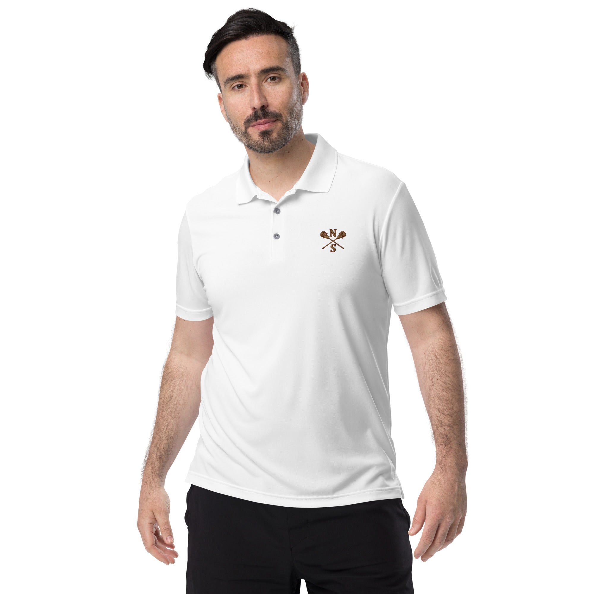 N-S Adidas performance polo shirt (Girls Logo)