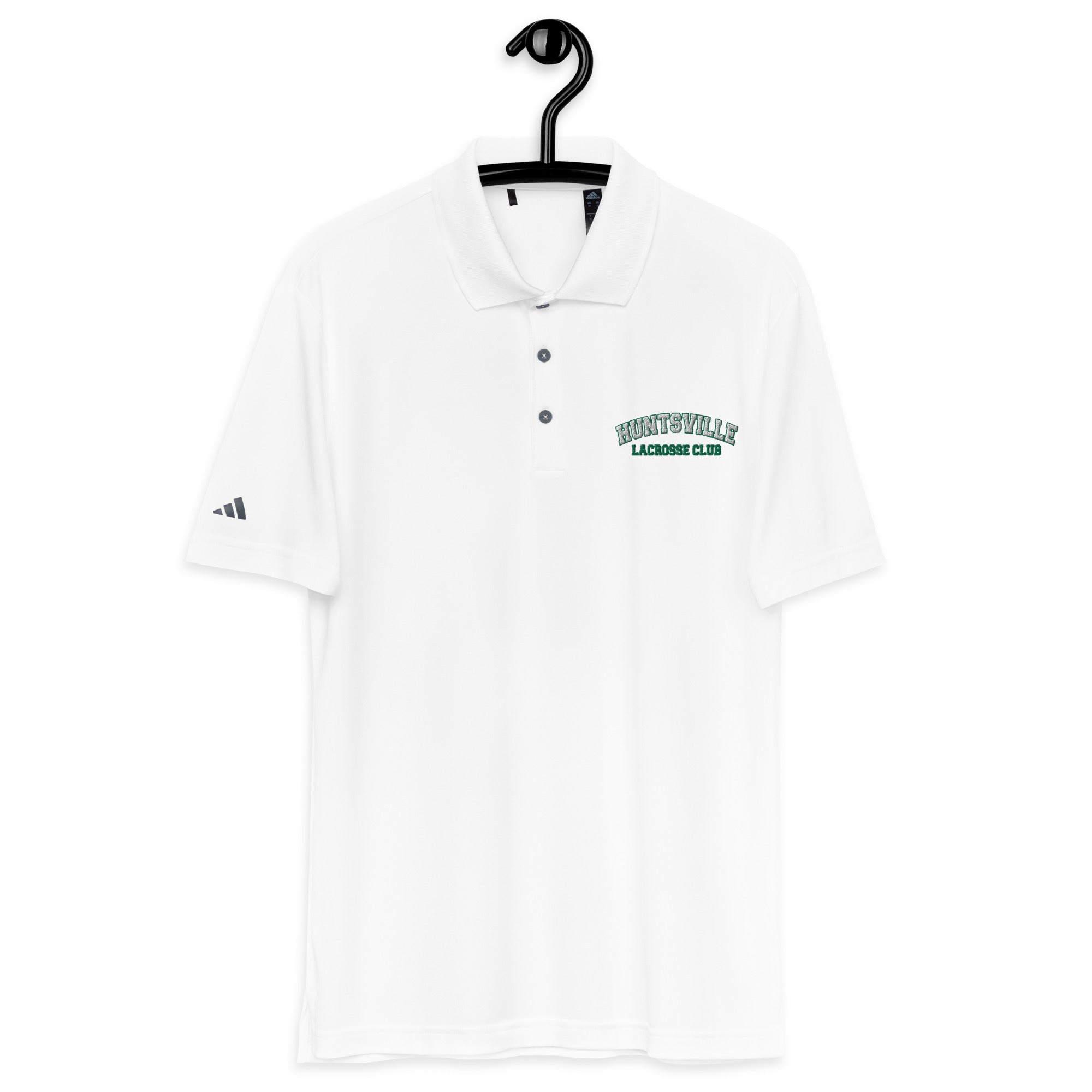 Huntsville Adidas performance polo shirt