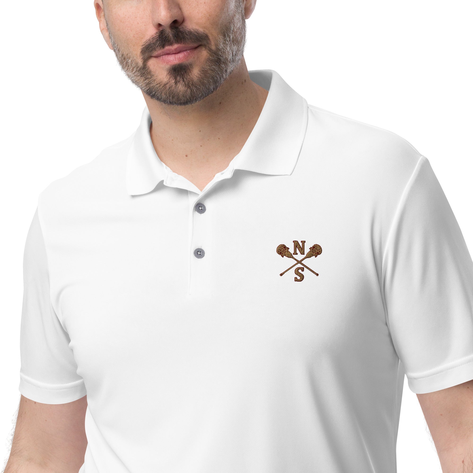 N-S Adidas performance polo shirt (Girls Logo)