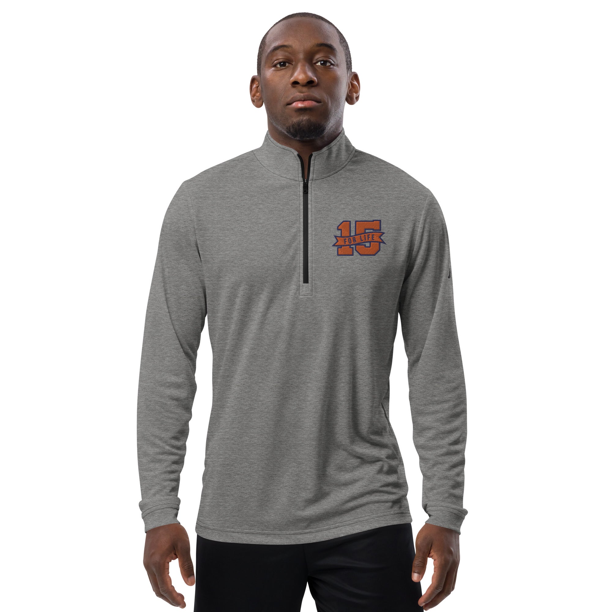 15 For Life Adidas Quarter Zip