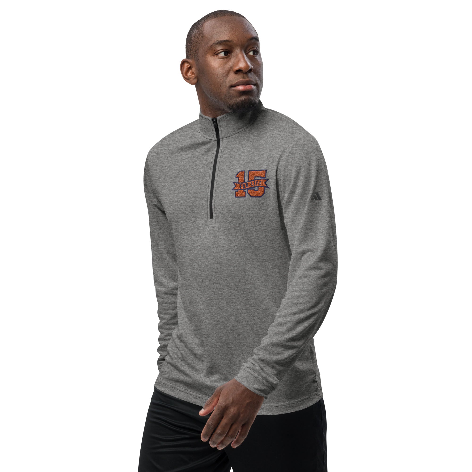 15 For Life Adidas Quarter Zip