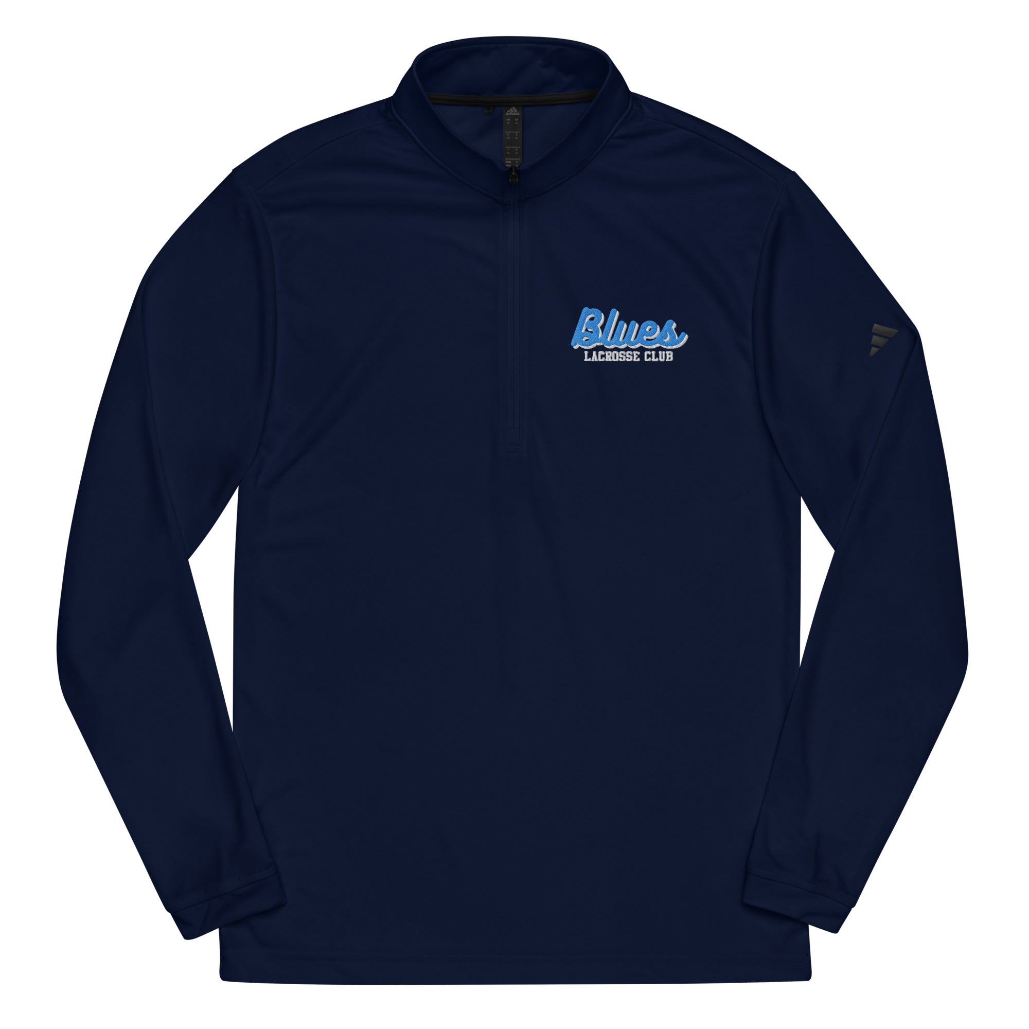 Blues Quarter zip pullover