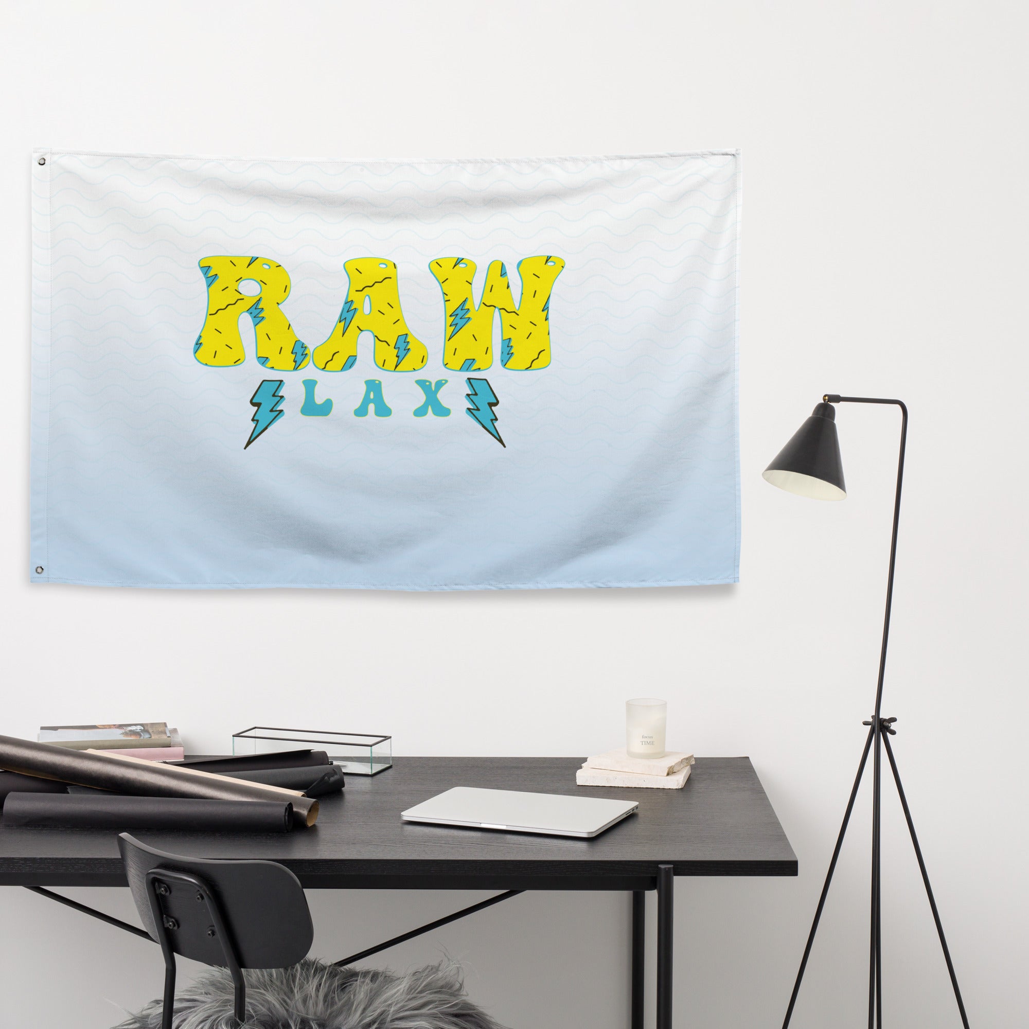 Raw Lax Flag