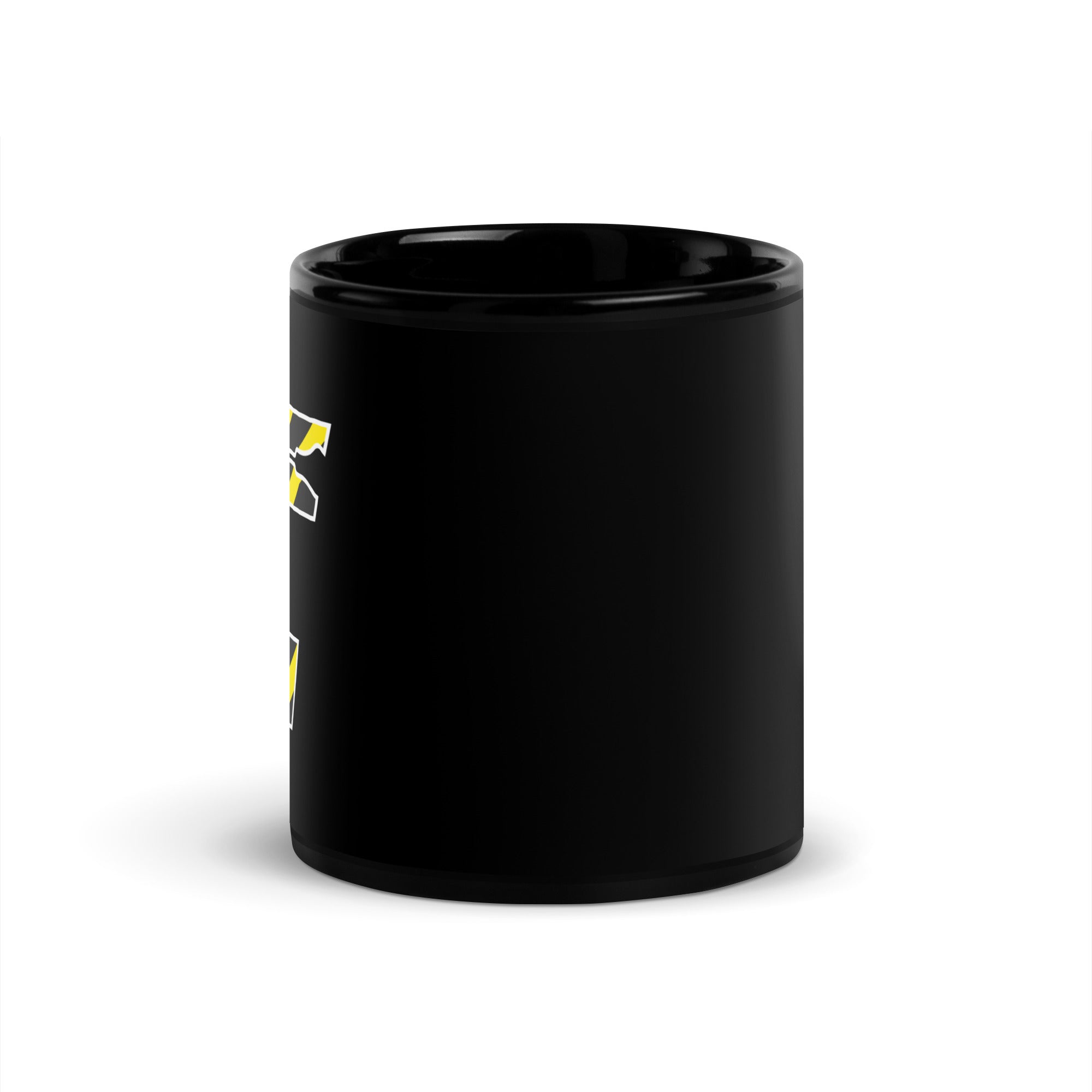 Construct Black Glossy Mug