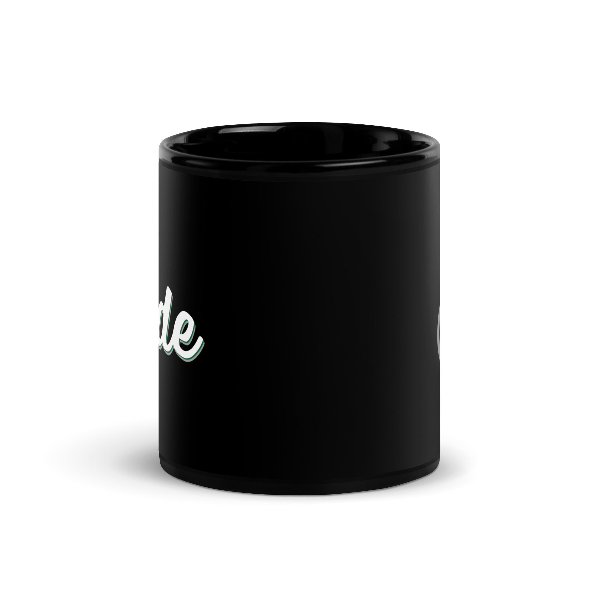 FM Pride Black Glossy Mug