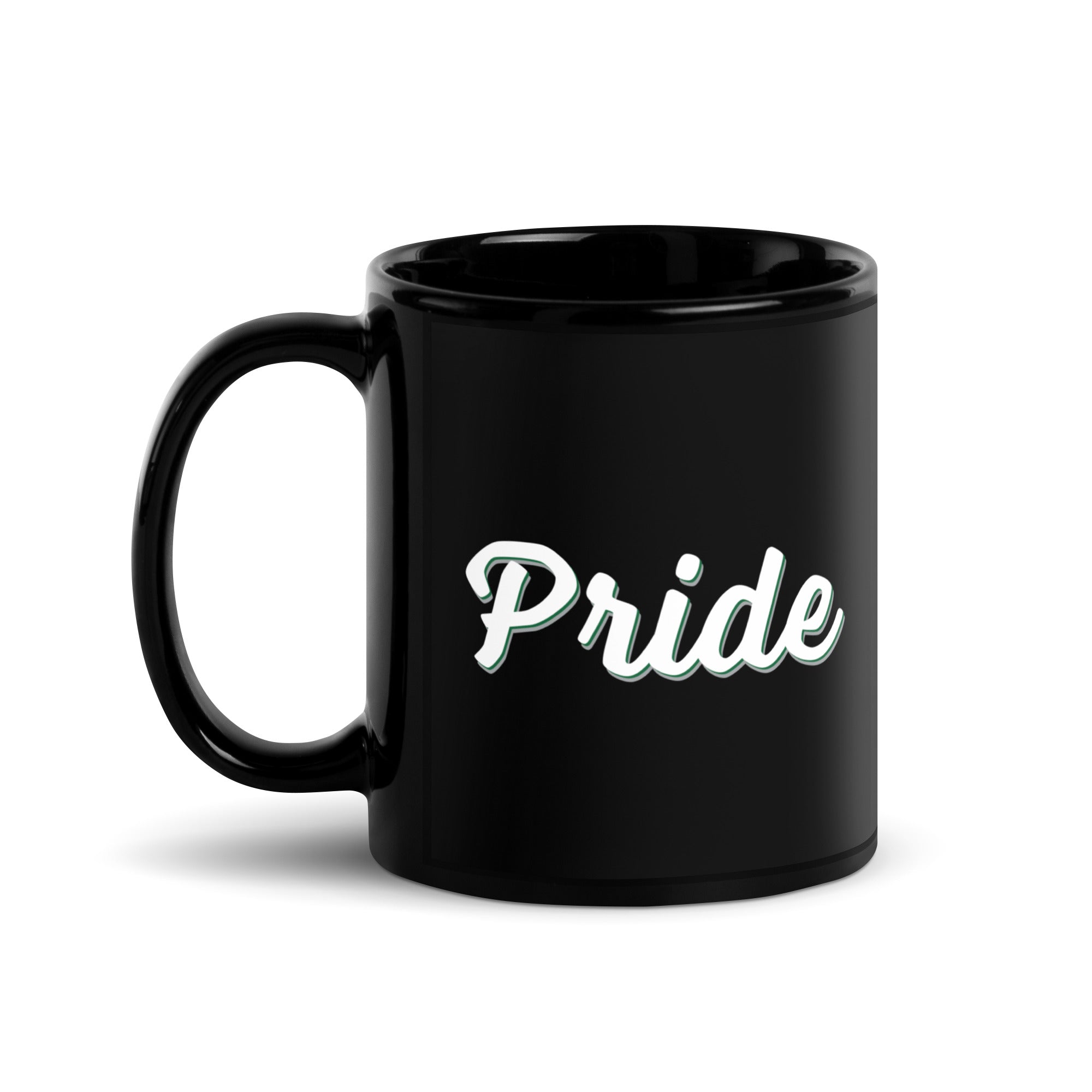 FM Pride Black Glossy Mug