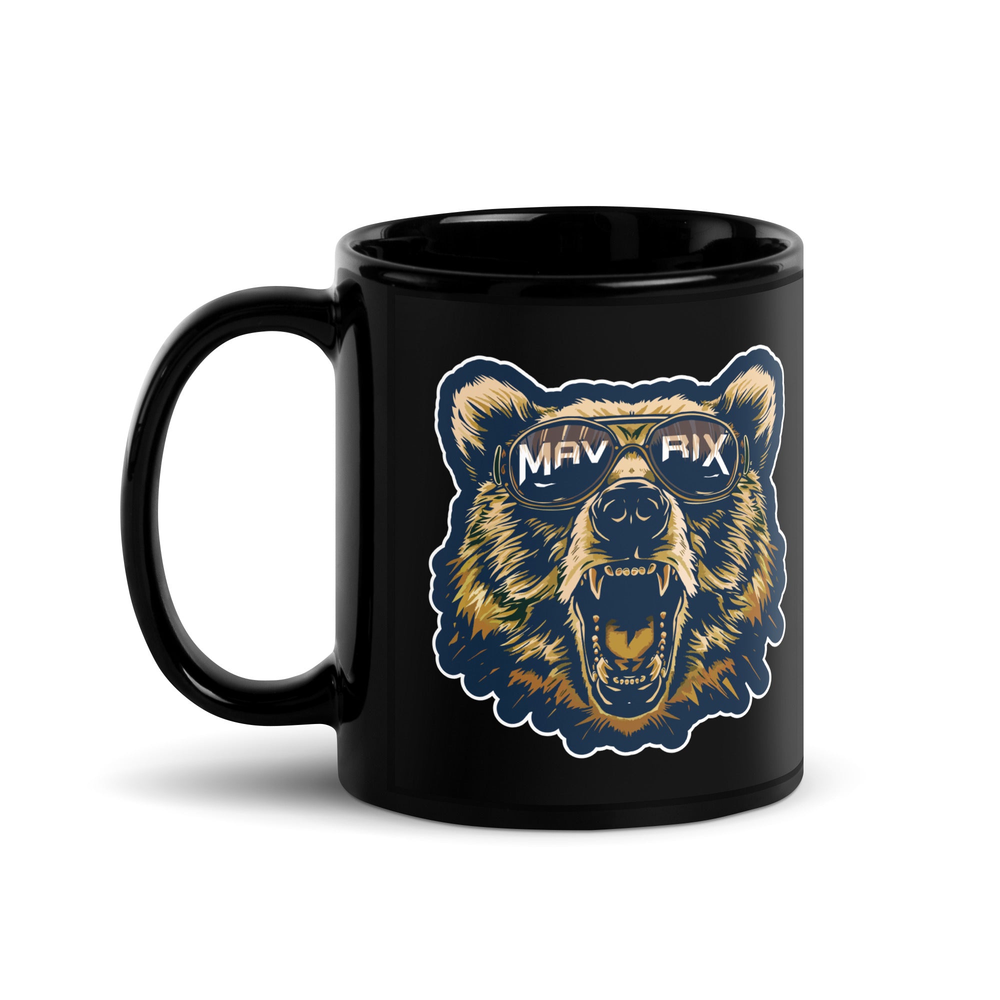 Mavrix Black Glossy Mug