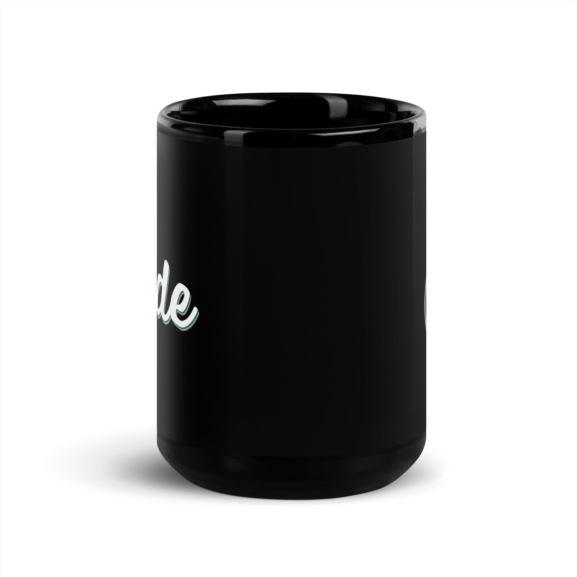 FM Pride Black Glossy Mug