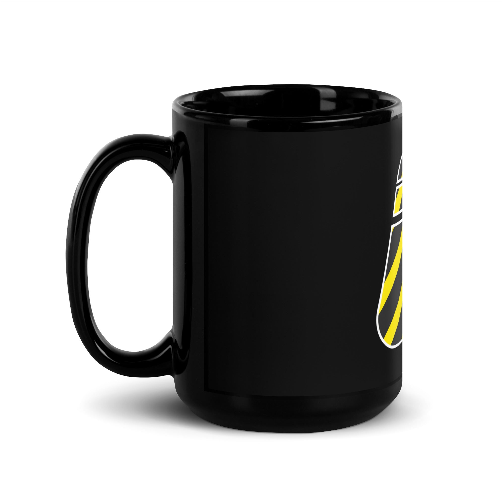 Construct Black Glossy Mug