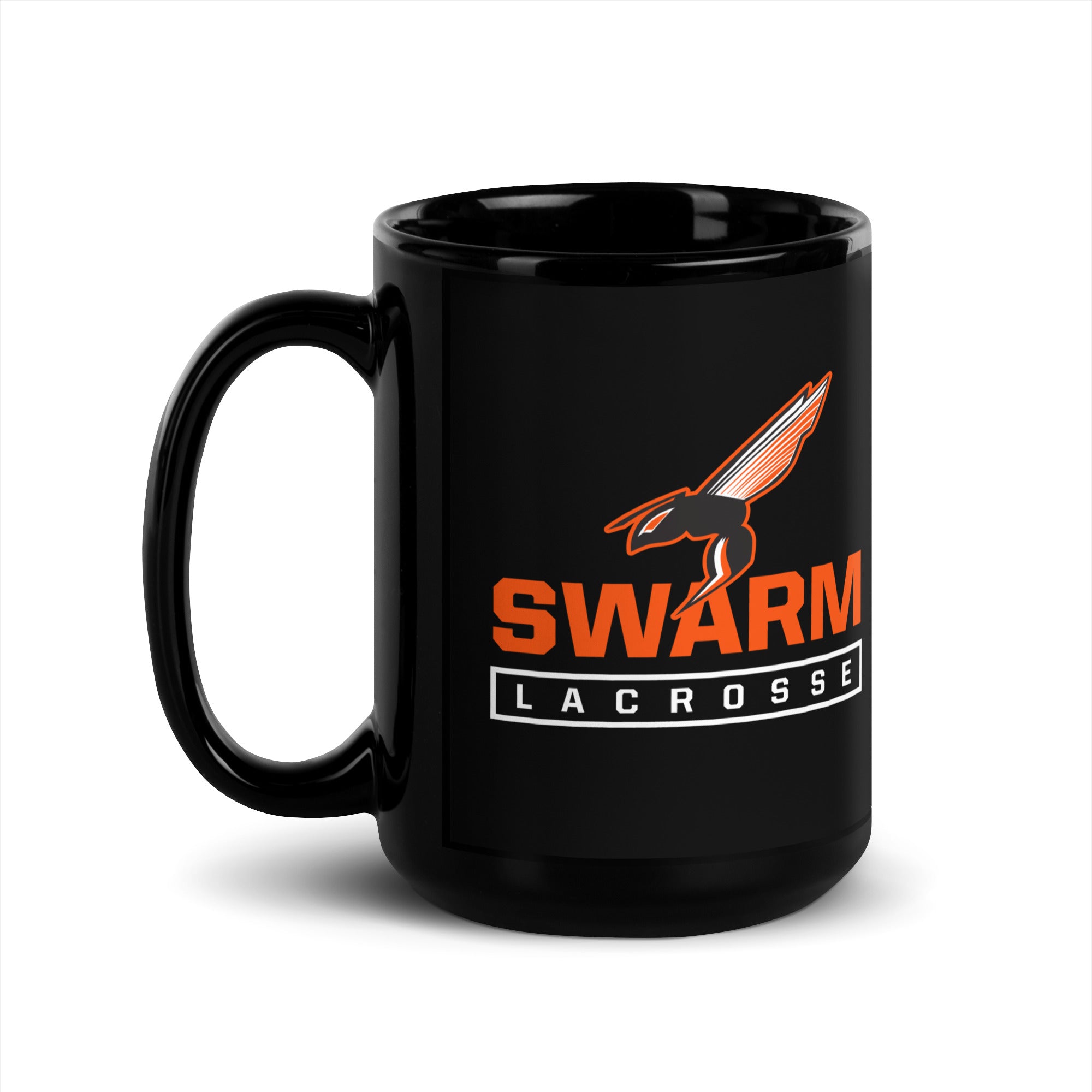 Swarm Black Glossy Mug