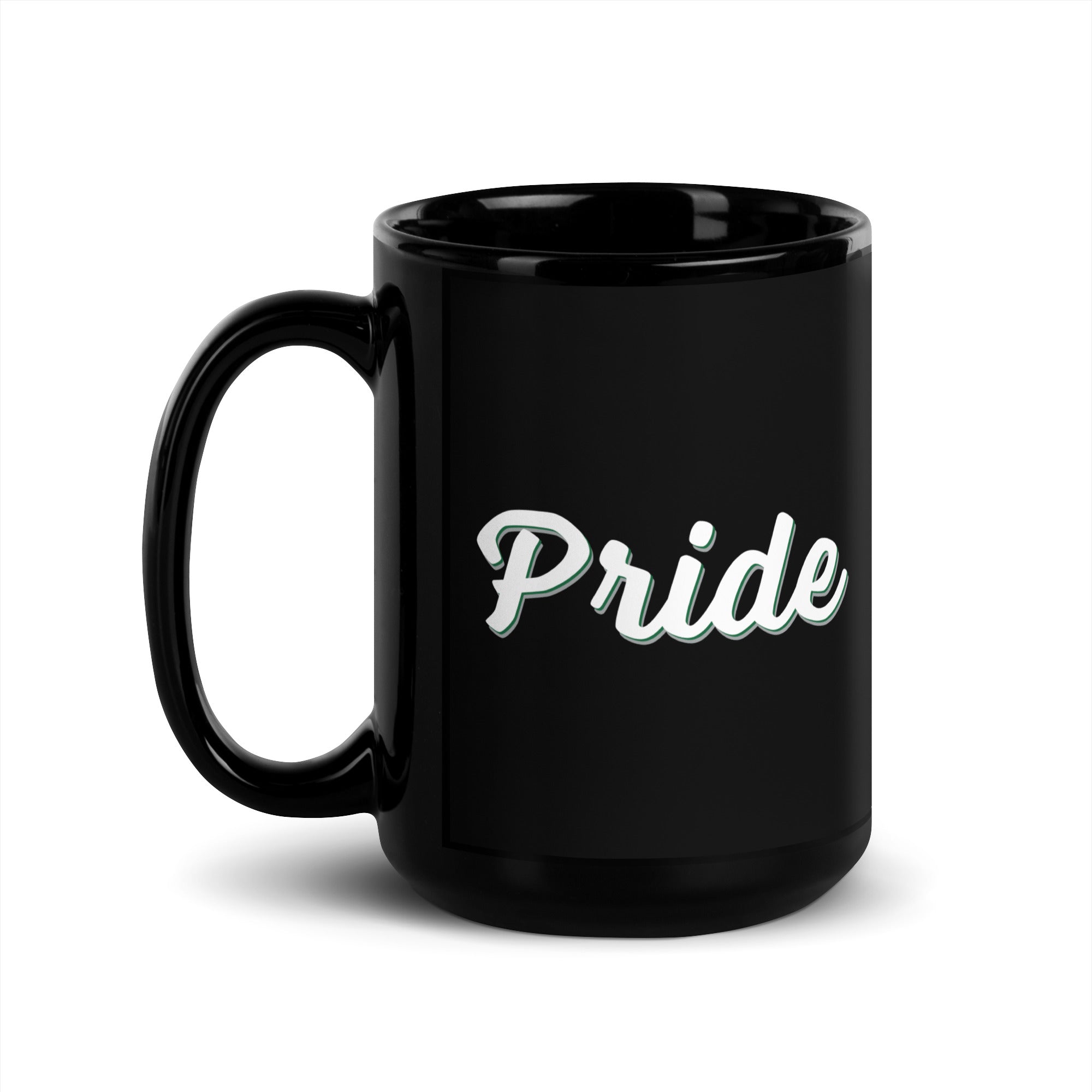 FM Pride Black Glossy Mug