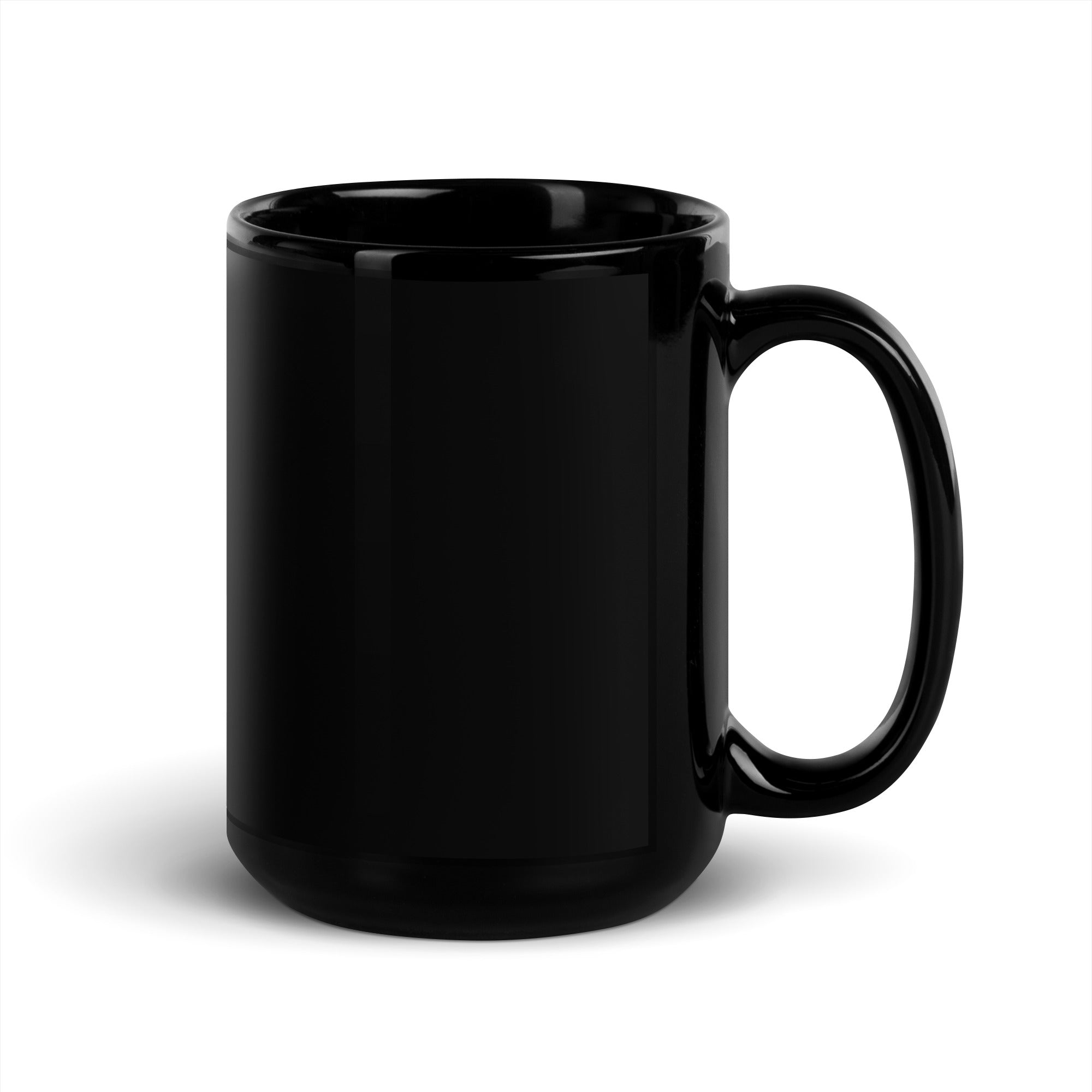 Franklin Black Glossy Mug