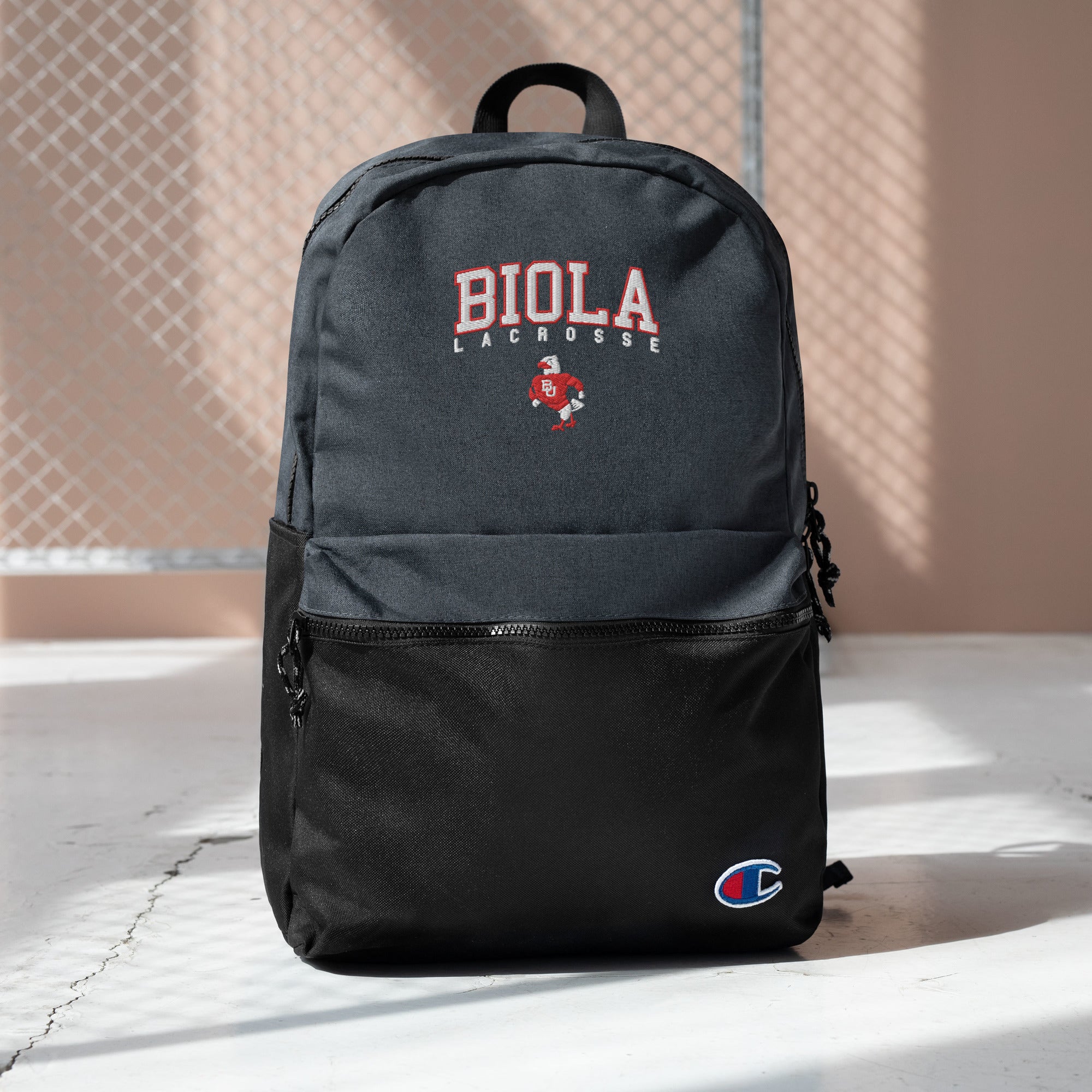 Biola Embroidered Champion Backpack