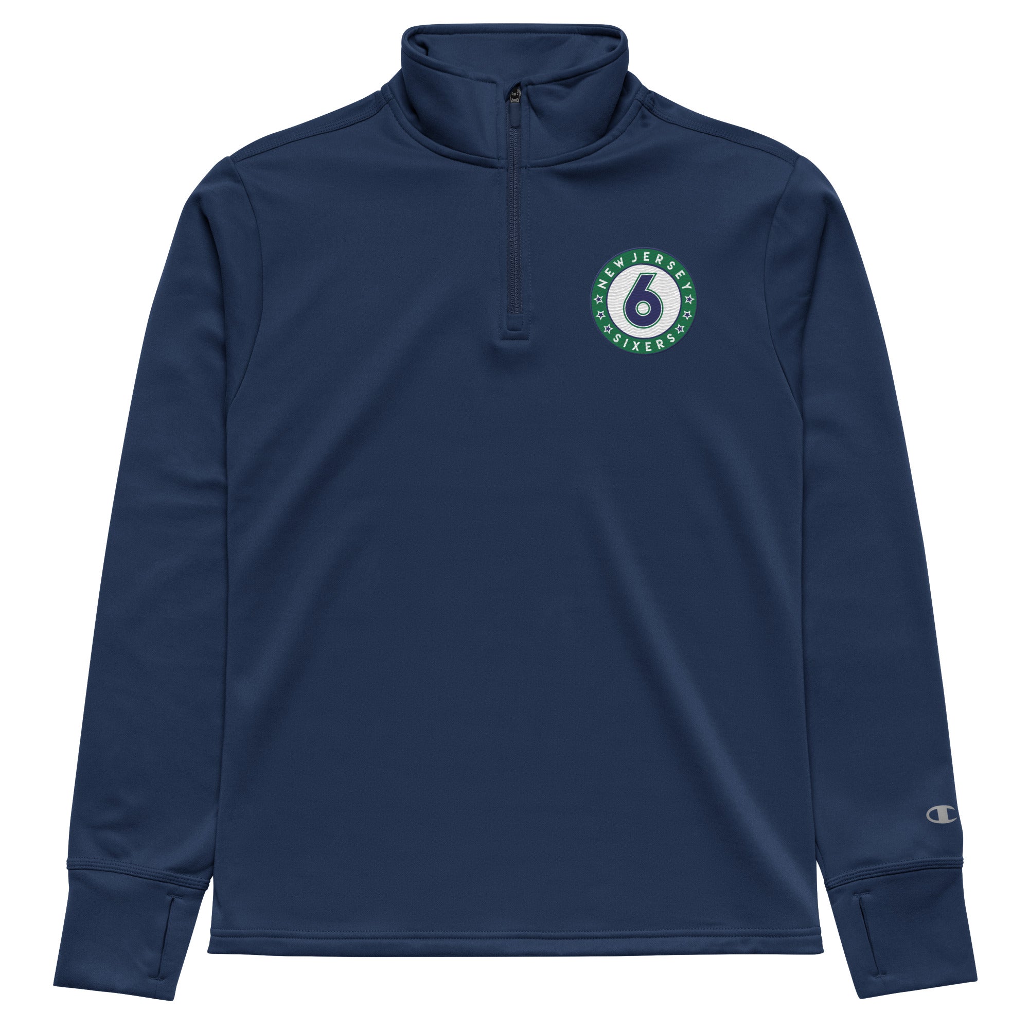 Sixers Champion Quarter zip pullover