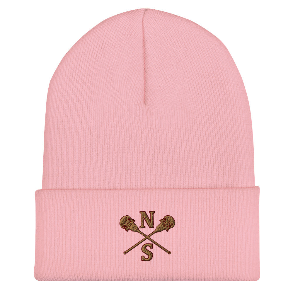 N-S Cuffed Beanie (Girls Logo)