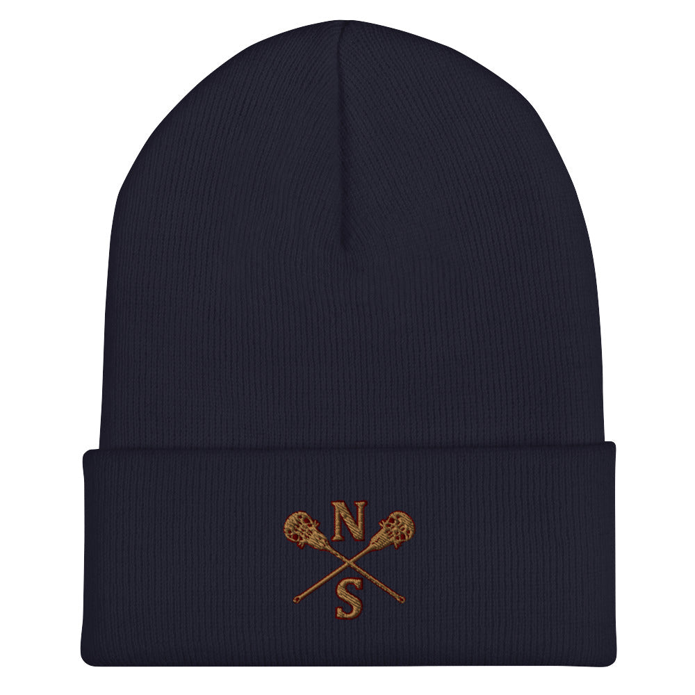 N-S Cuffed Beanie (Girls Logo)