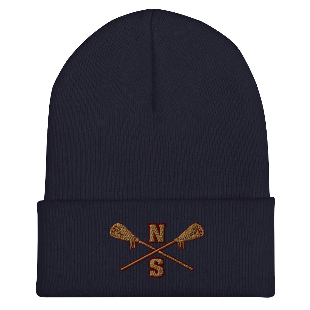 N-S Cuffed Beanie (Boys Logo)