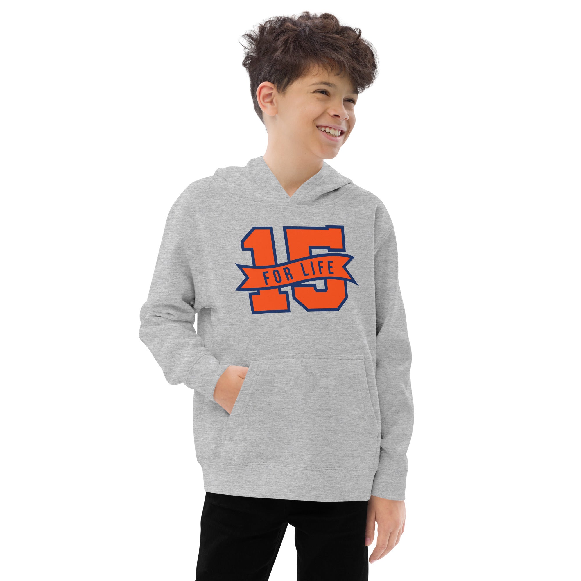 15 For Life Youth Fleece Hoodie