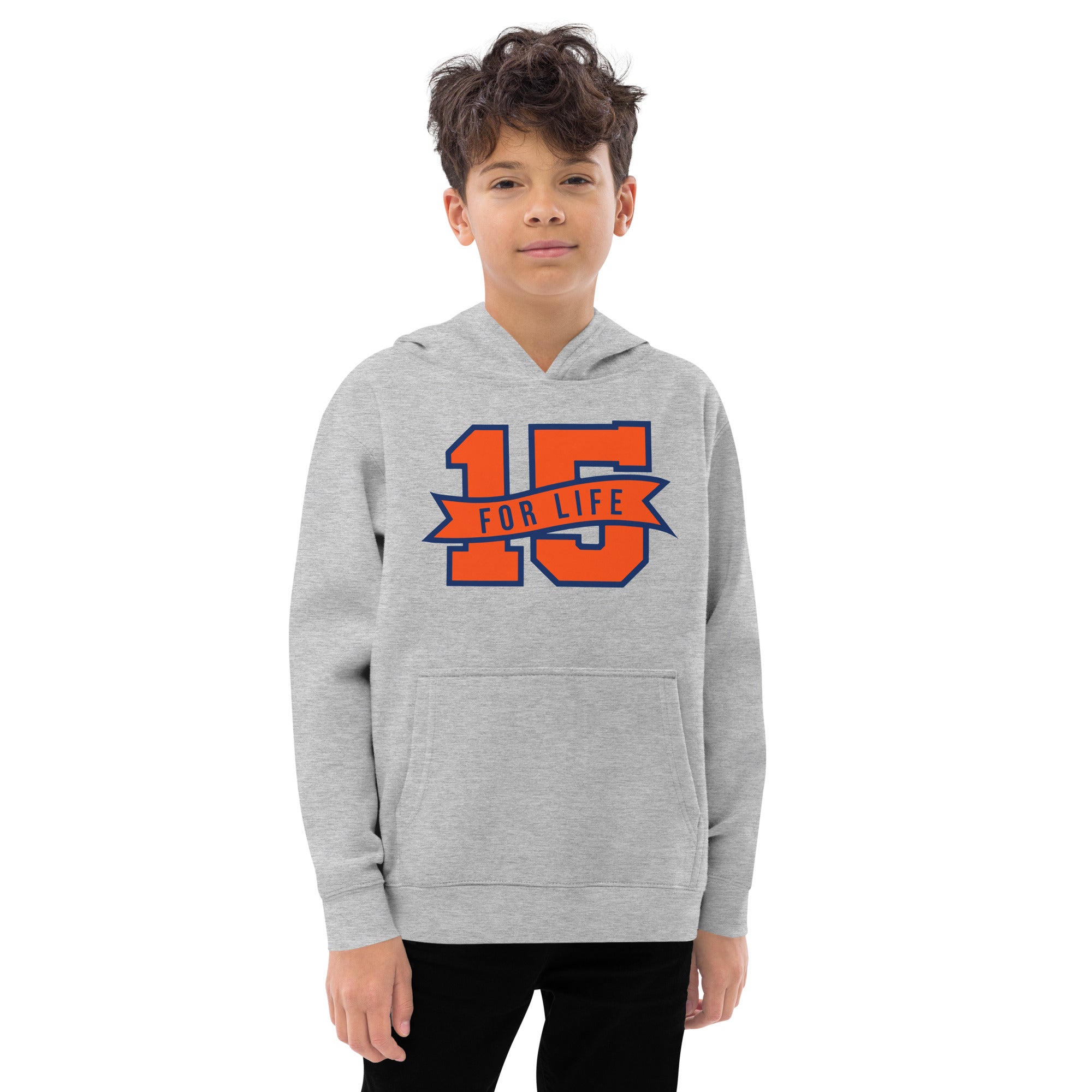 15 For Life Youth Fleece Hoodie