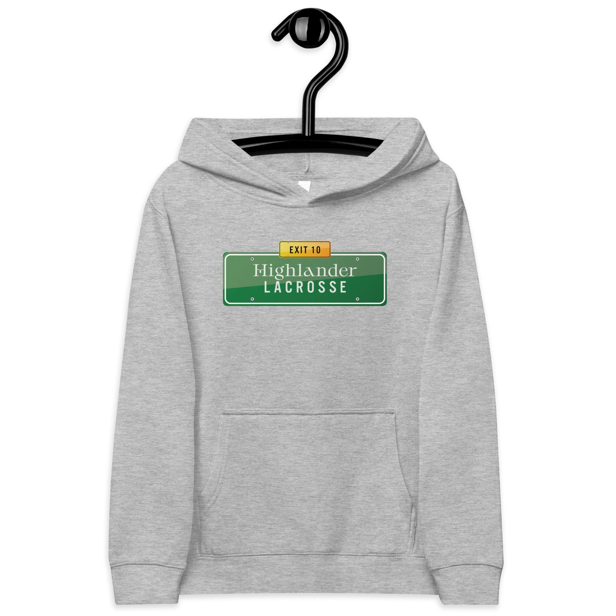 Exit 10 Highlander Kids fleece hoodie