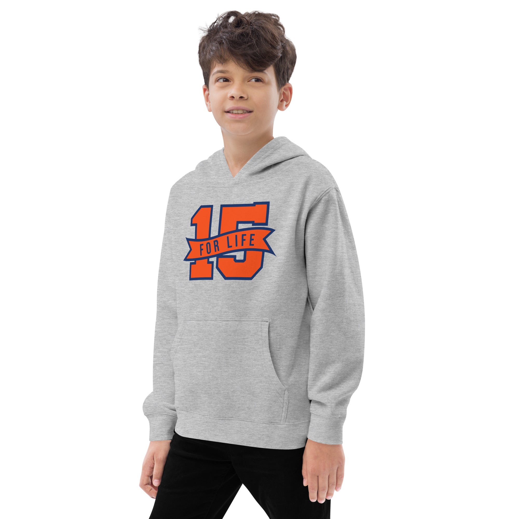 15 For Life Youth Fleece Hoodie