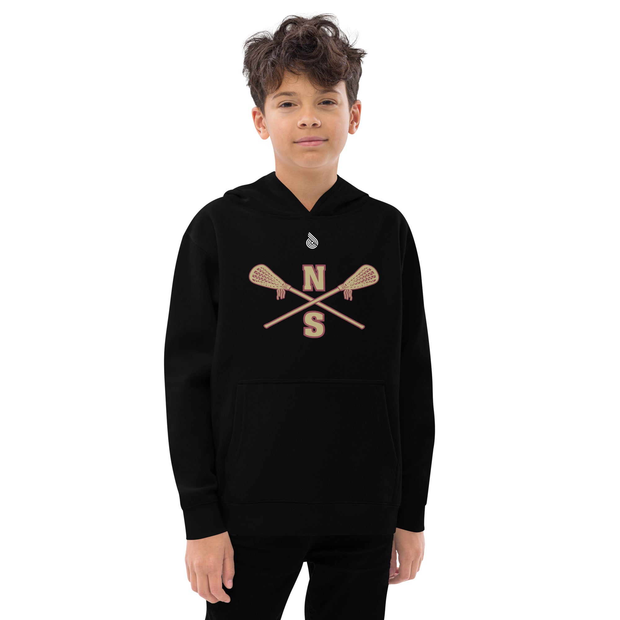 N-S Kids fleece hoodie (Boys Logo)