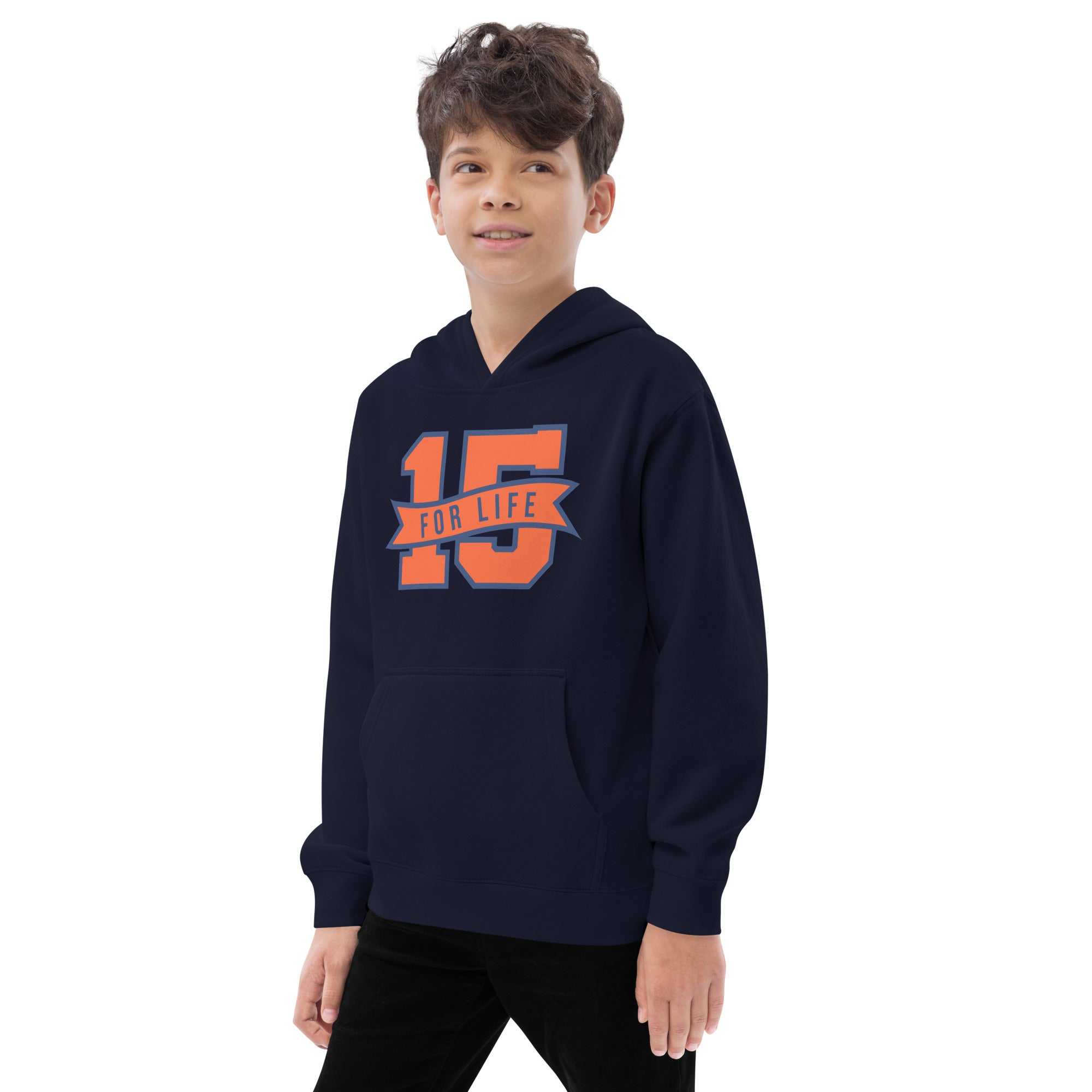 15 For Life Youth Fleece Hoodie