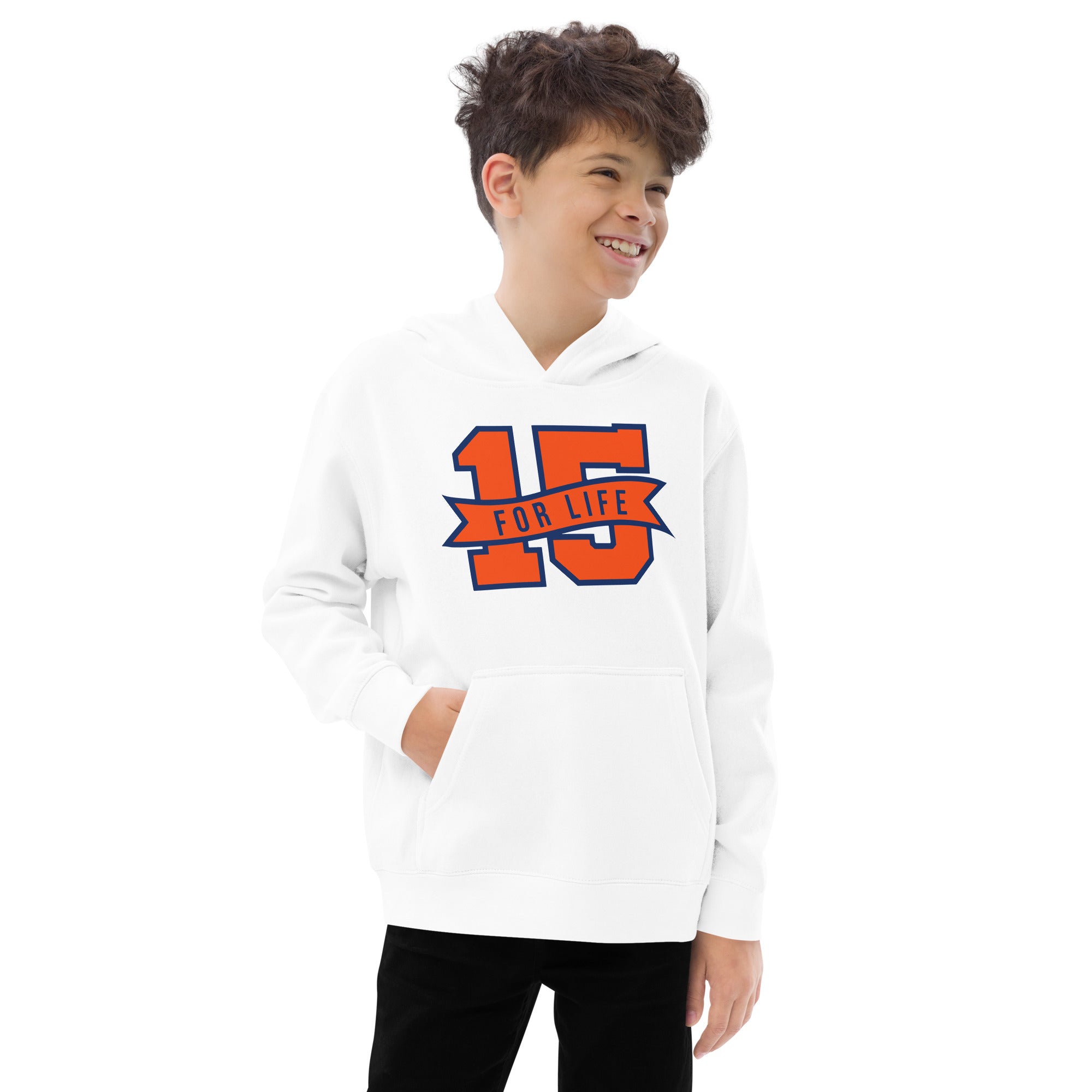 15 For Life Youth Fleece Hoodie