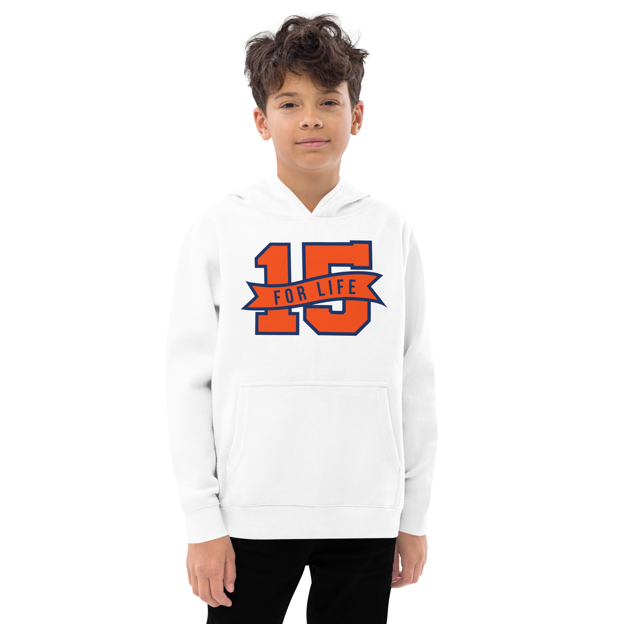 15 For Life Youth Fleece Hoodie