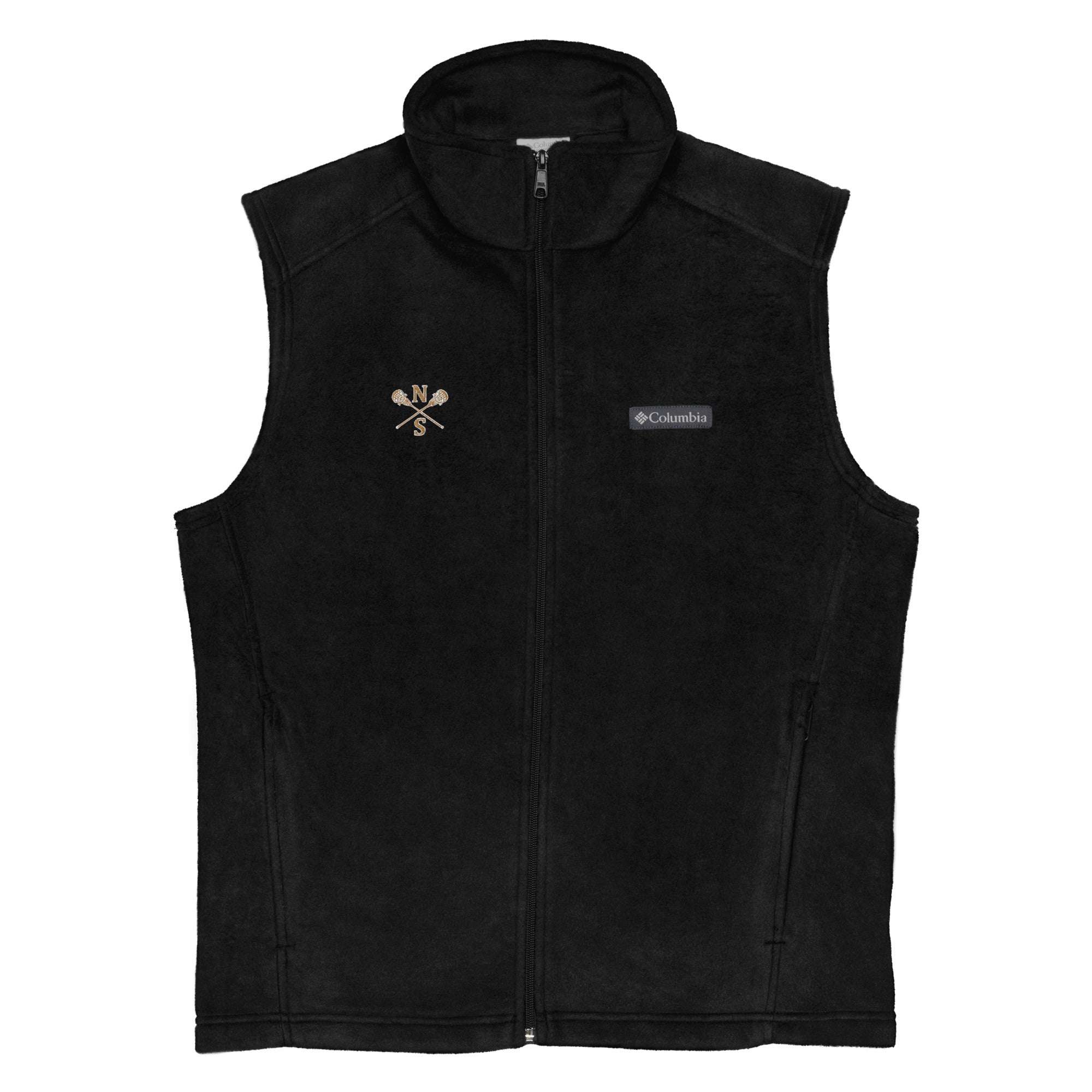 N-S Men’s Columbia fleece vest (Girls Logo)