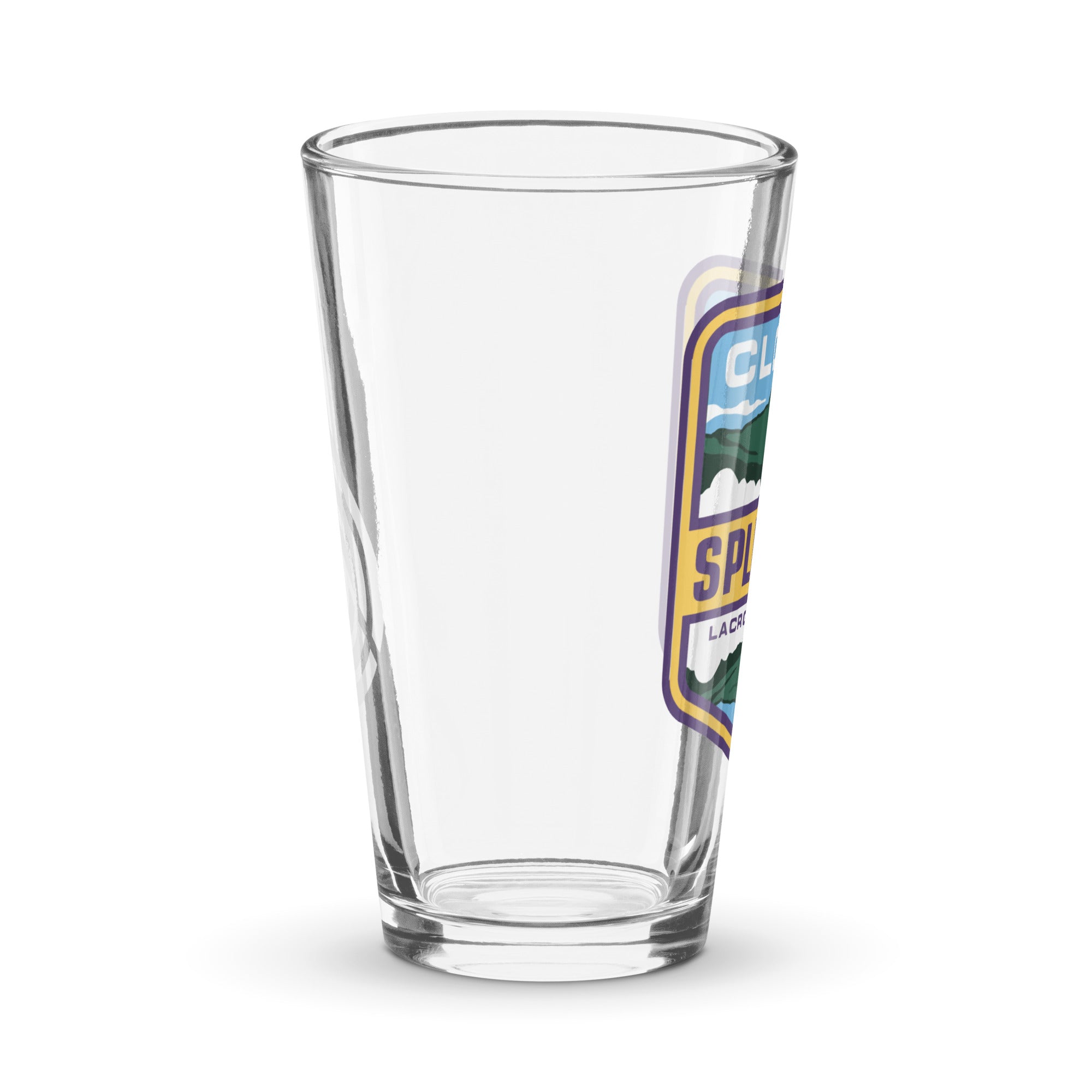 Cloud Splitter Shaker Pint Glass