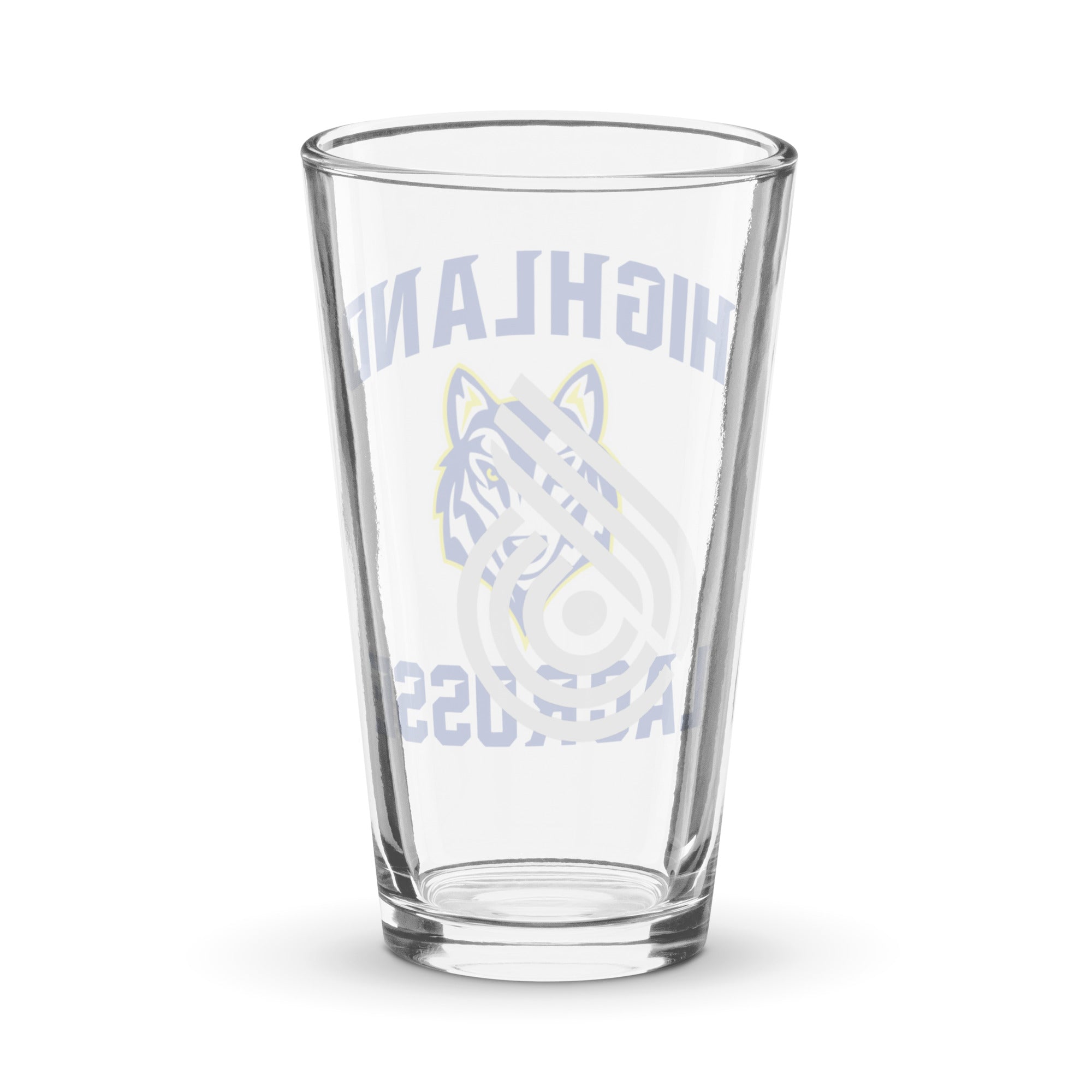 Highland Shaker pint glass