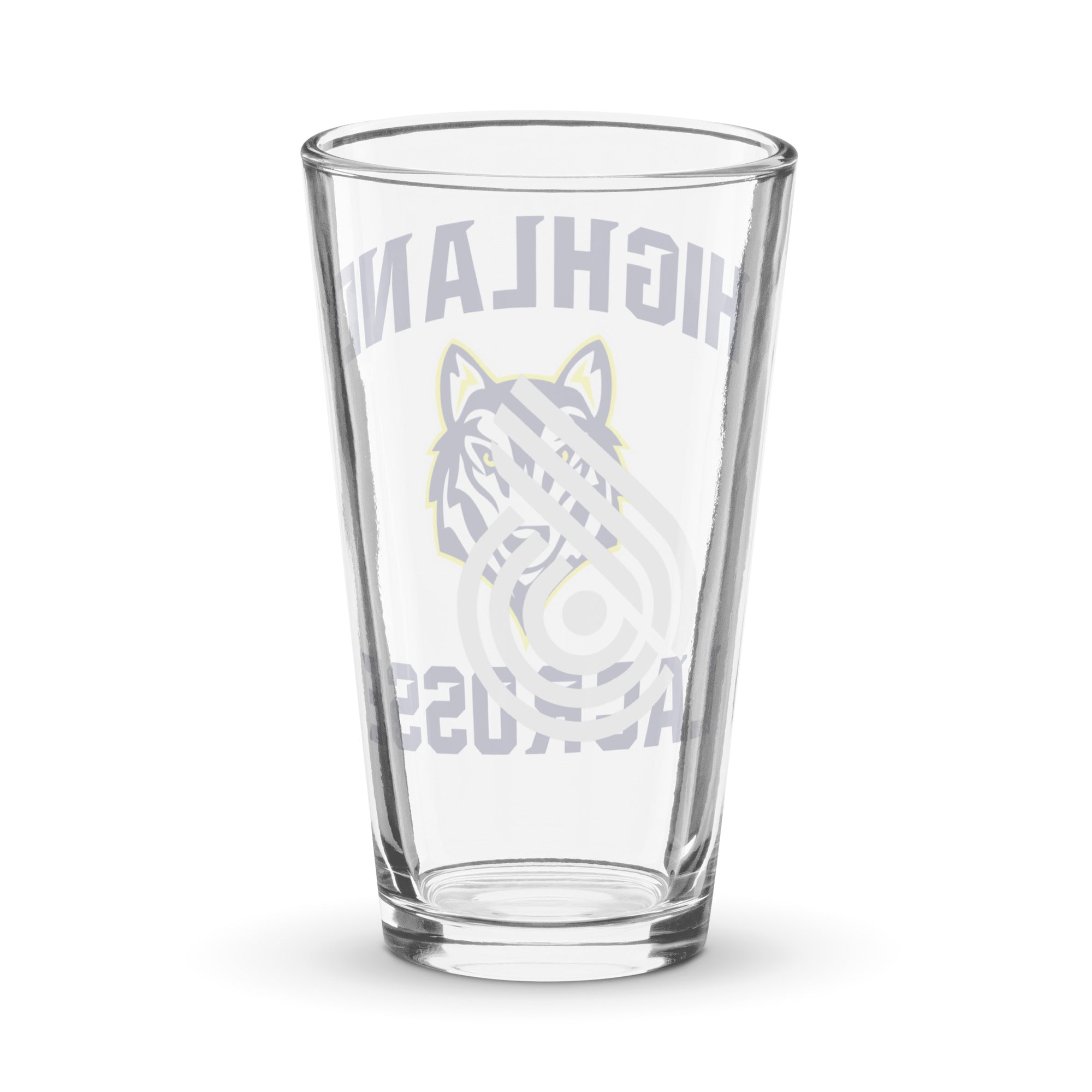 Highland Shaker pint glass