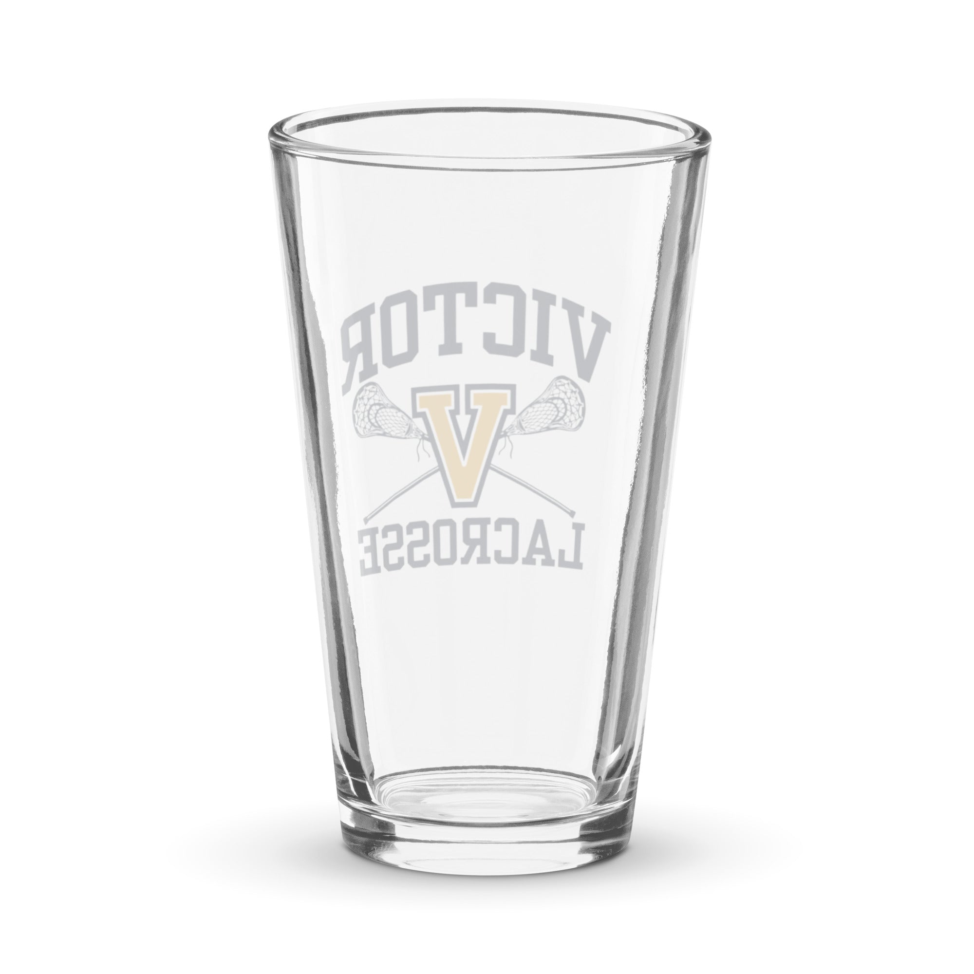 Victor pint glass