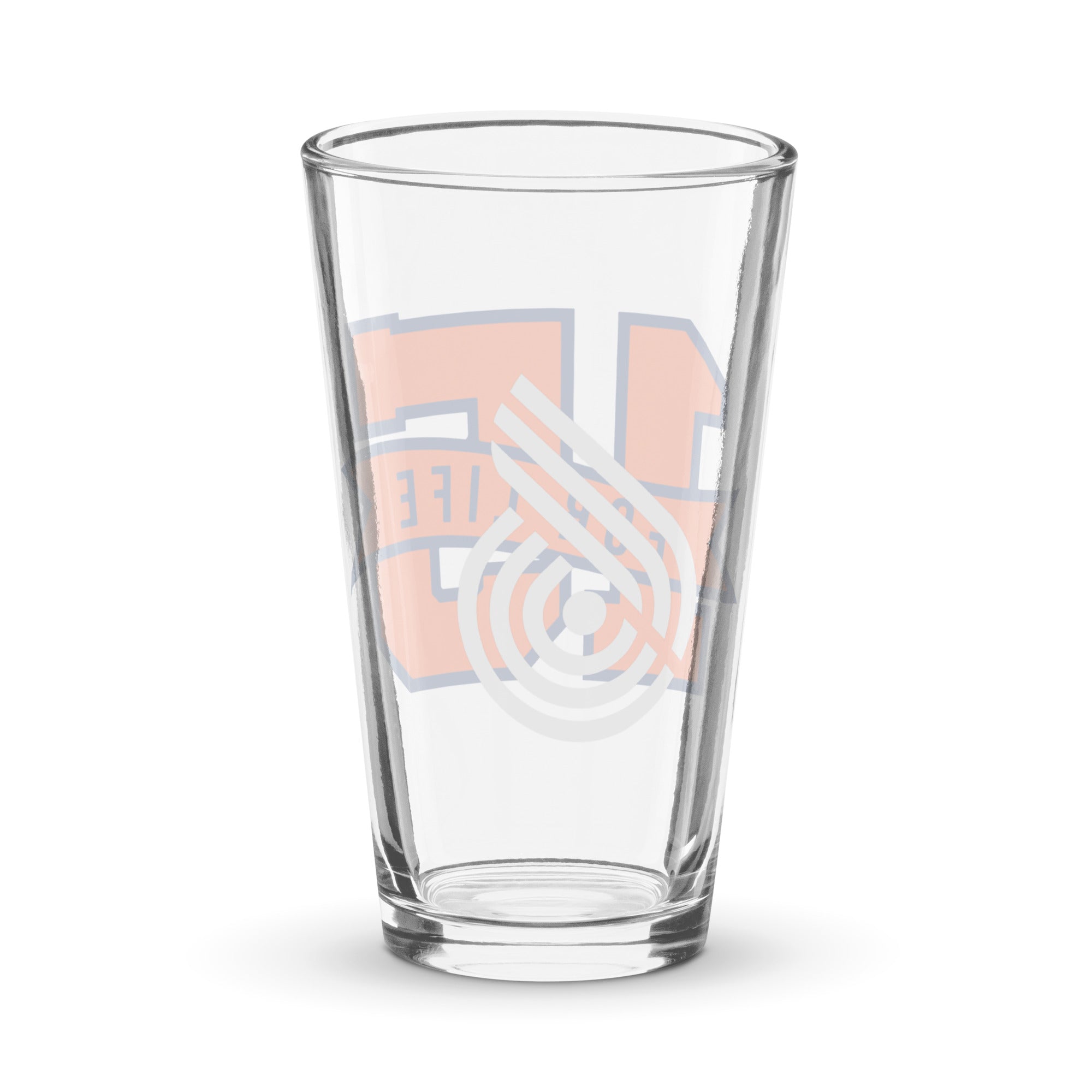 15 For Life Shaker pint glass