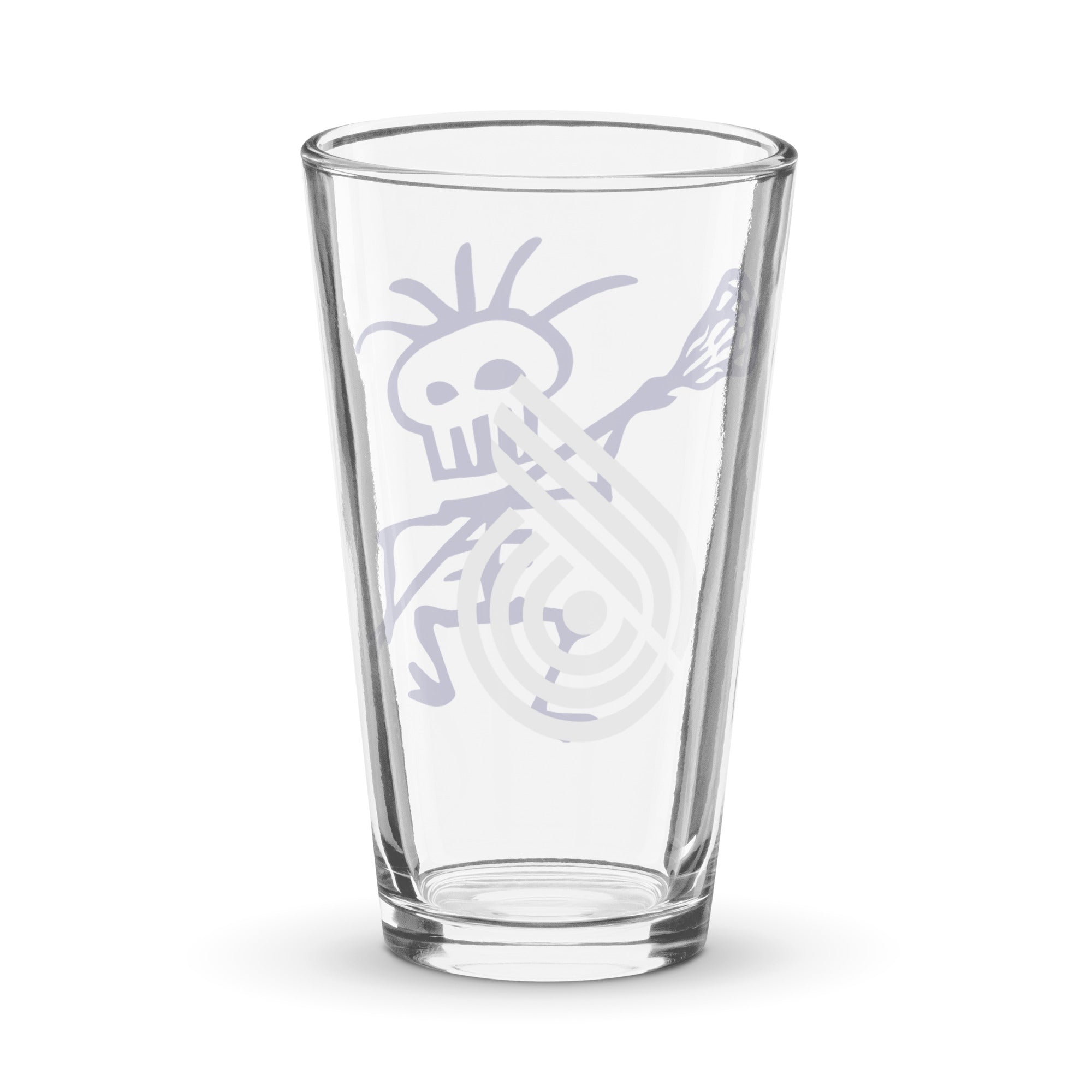 Achy Bones Shaker pint glass