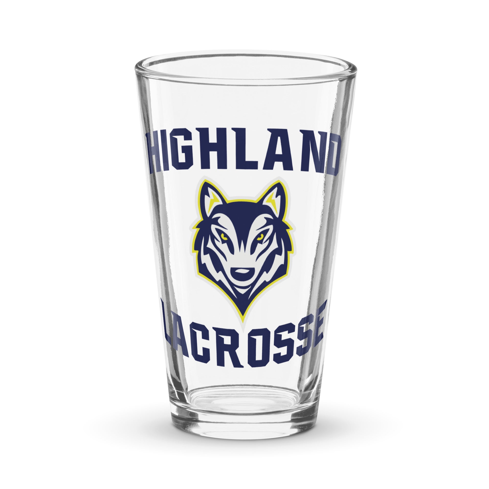 Highland Shaker pint glass