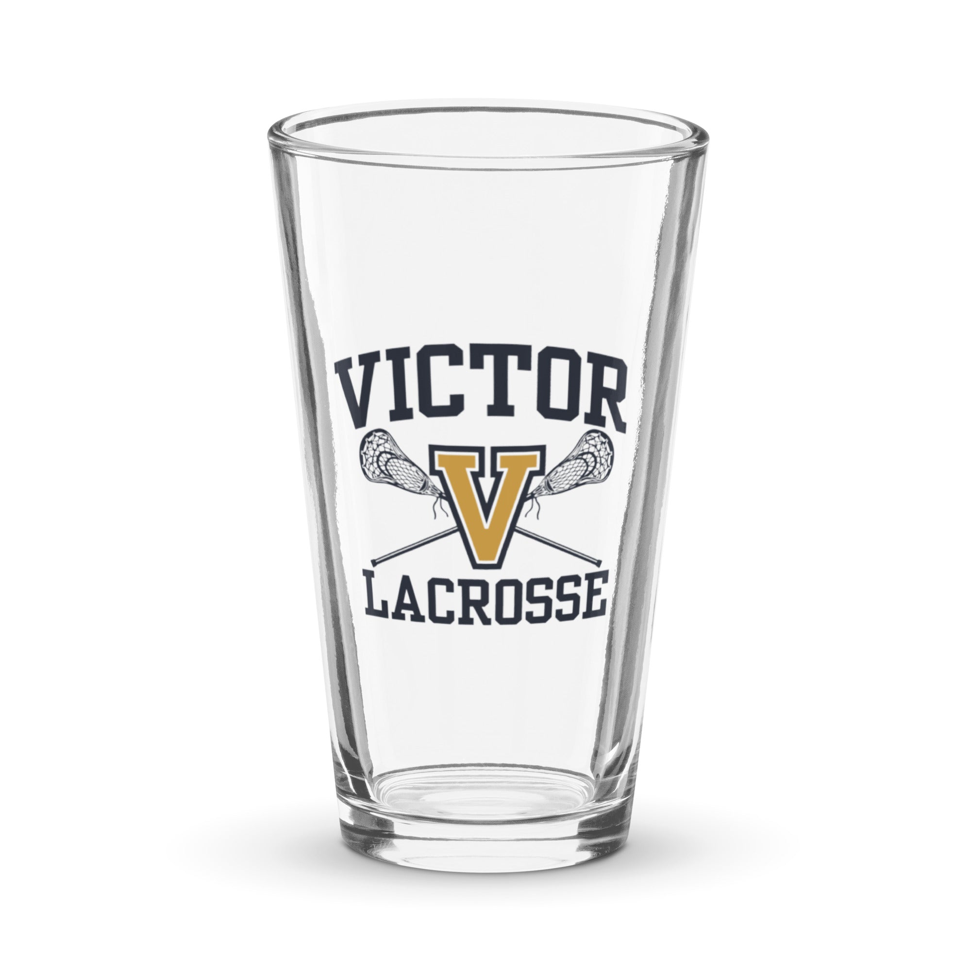 Victor pint glass