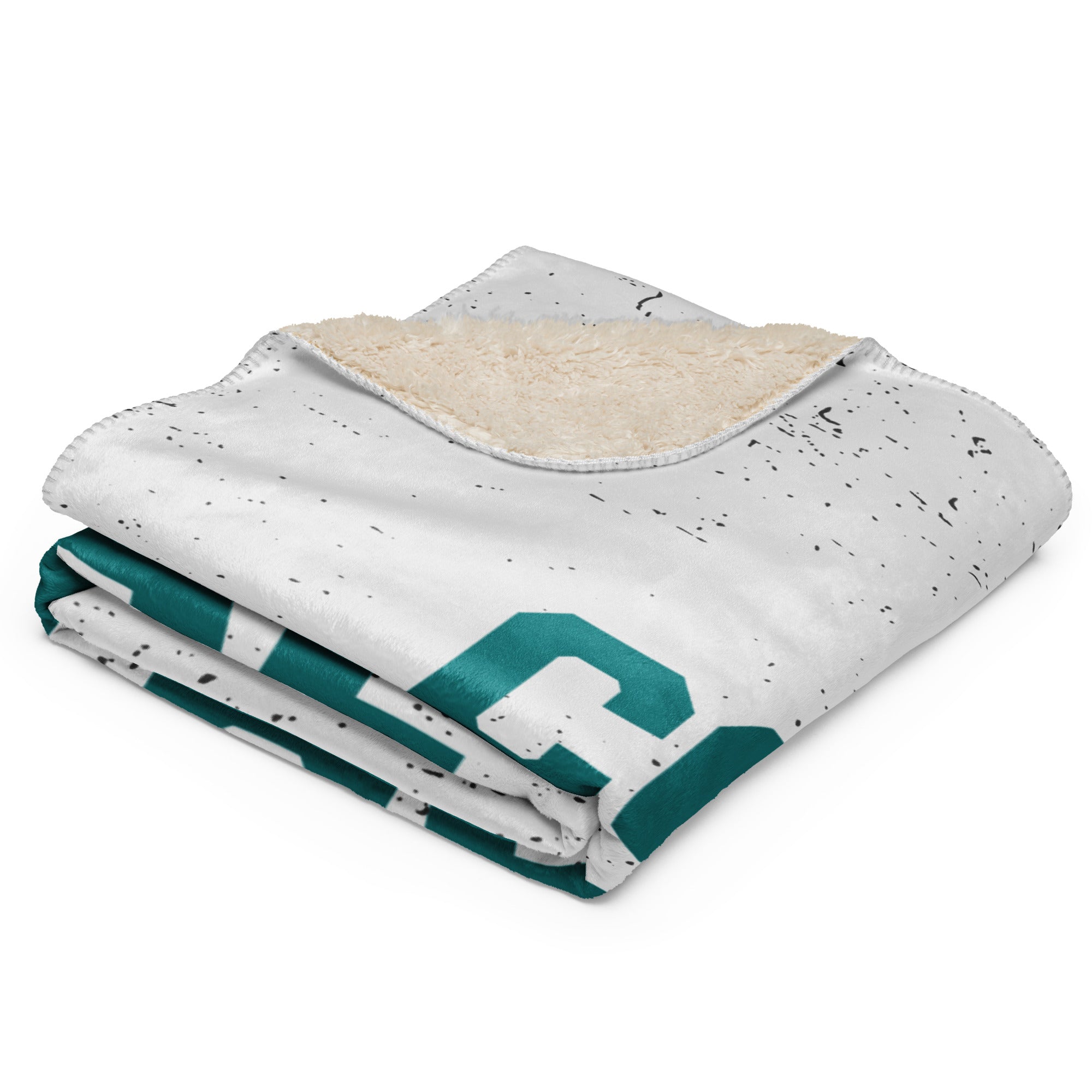 Coastal Carolina Sherpa blanket