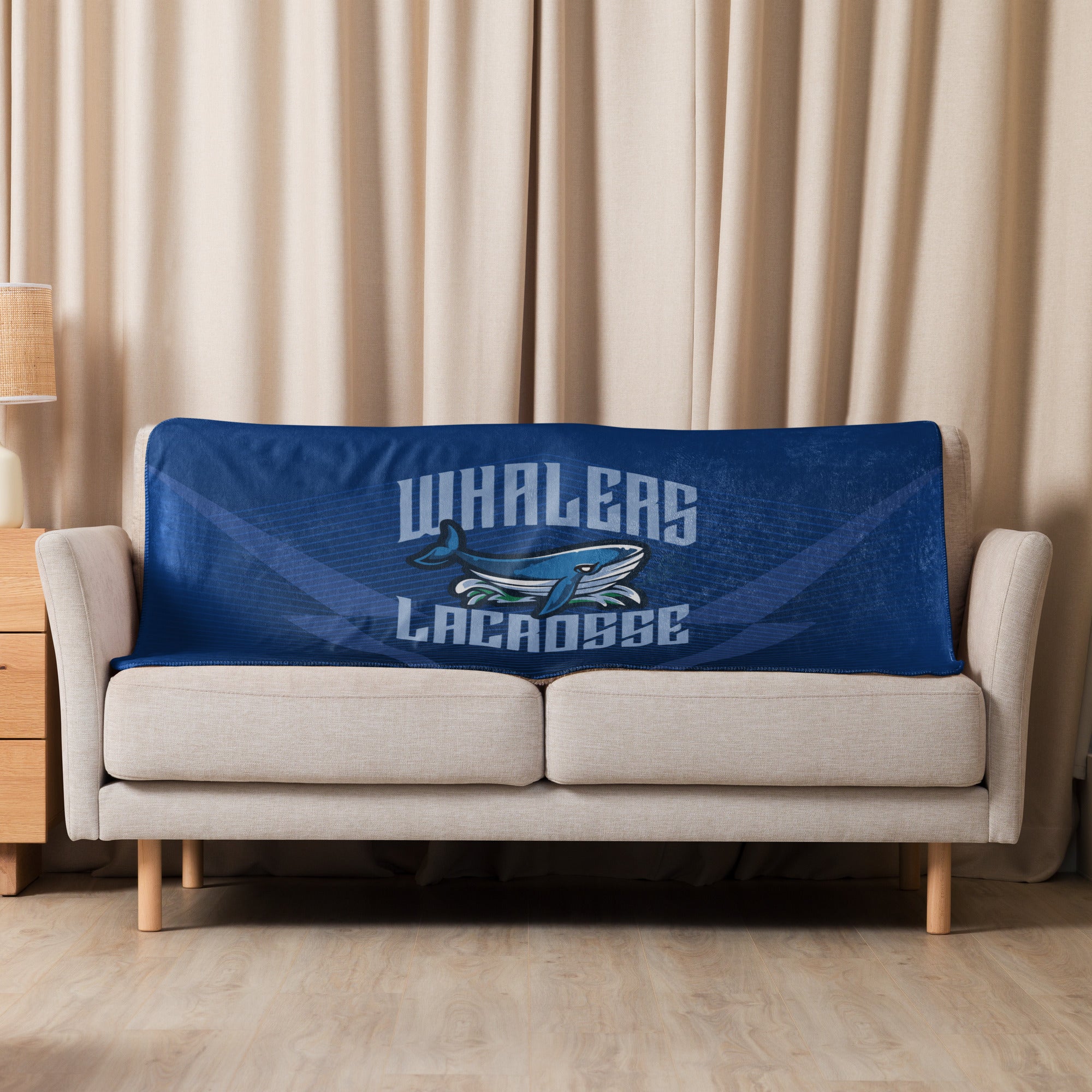 Whalers LC Sherpa blanket