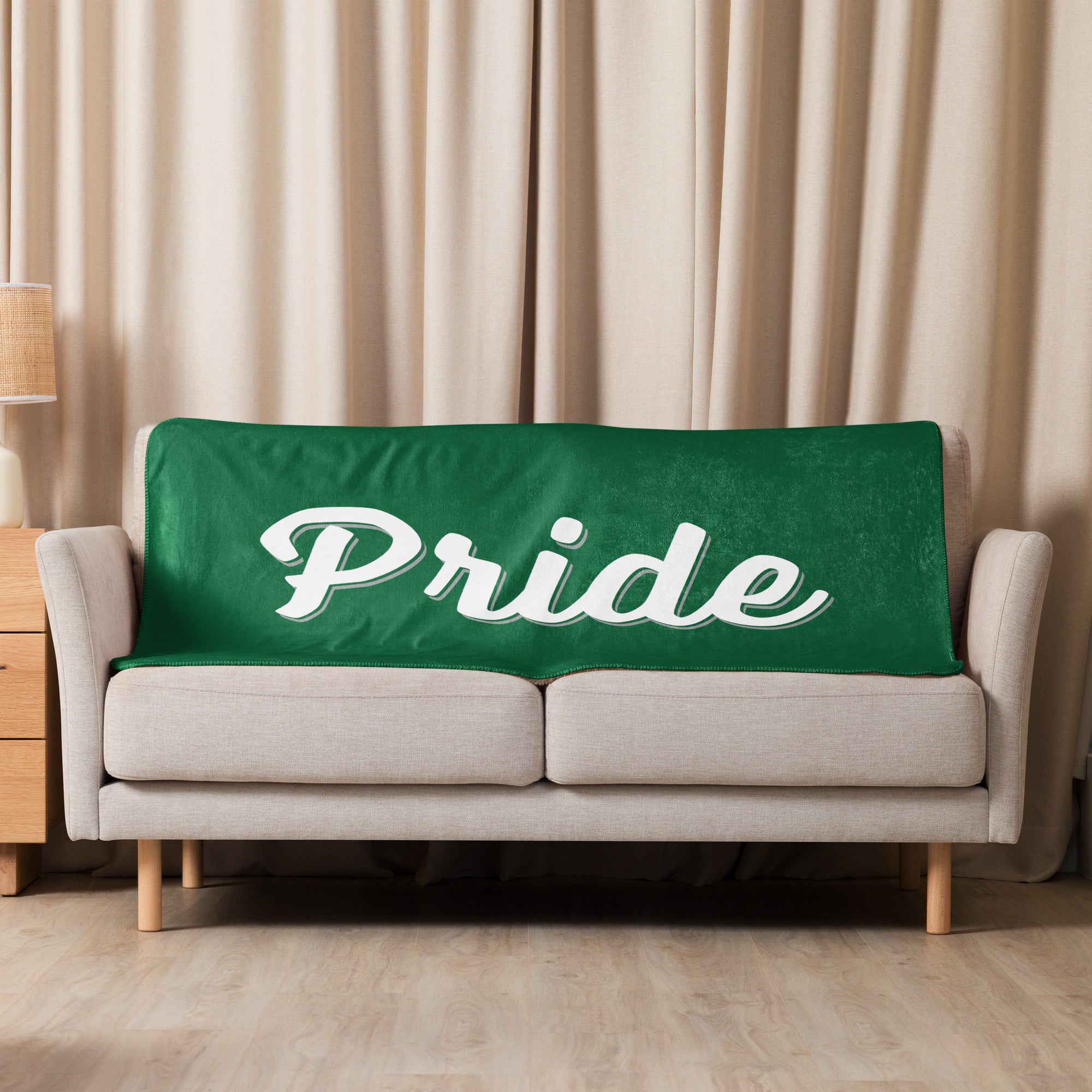 FM Pride Sherpa blanket