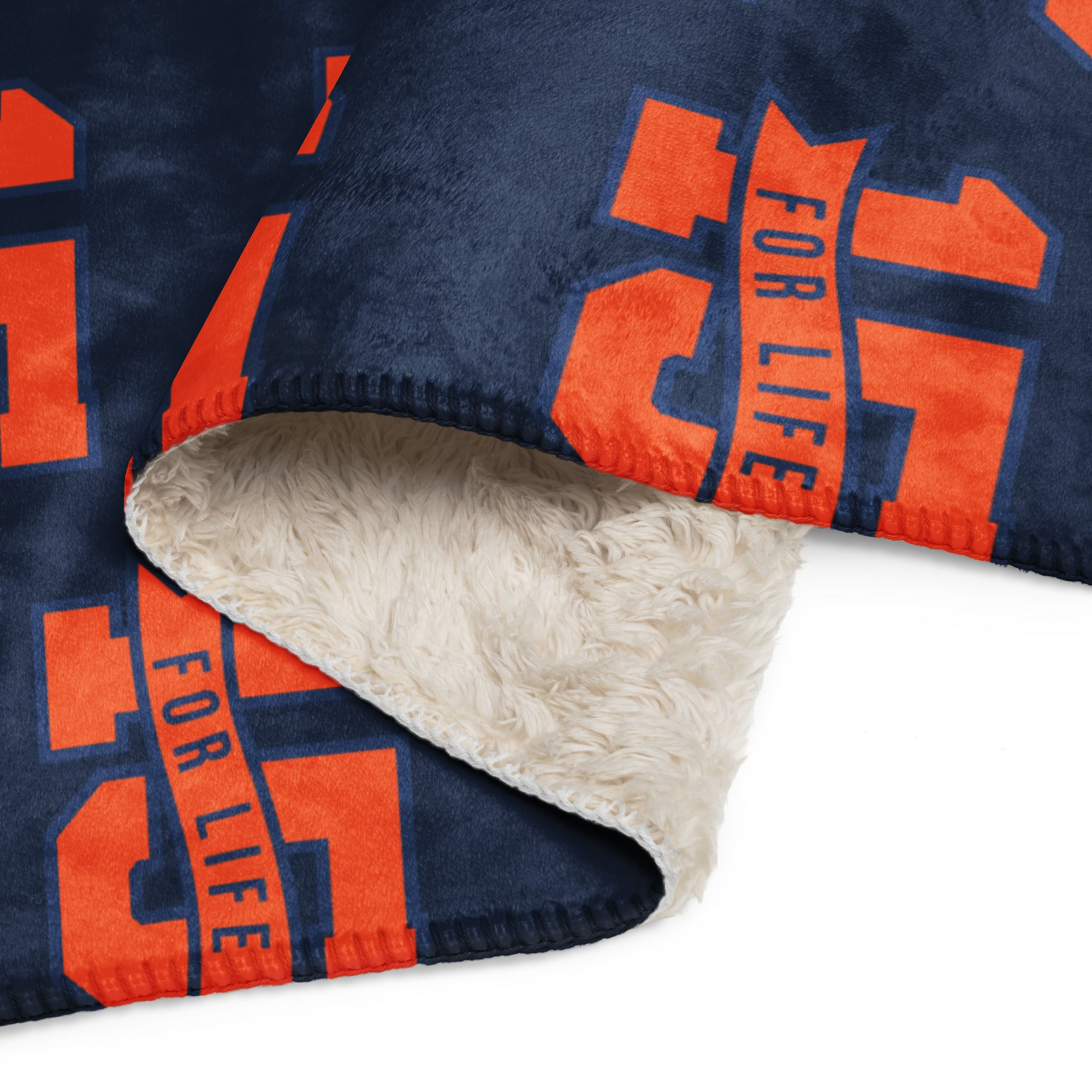 15 For Life Sherpa blanket