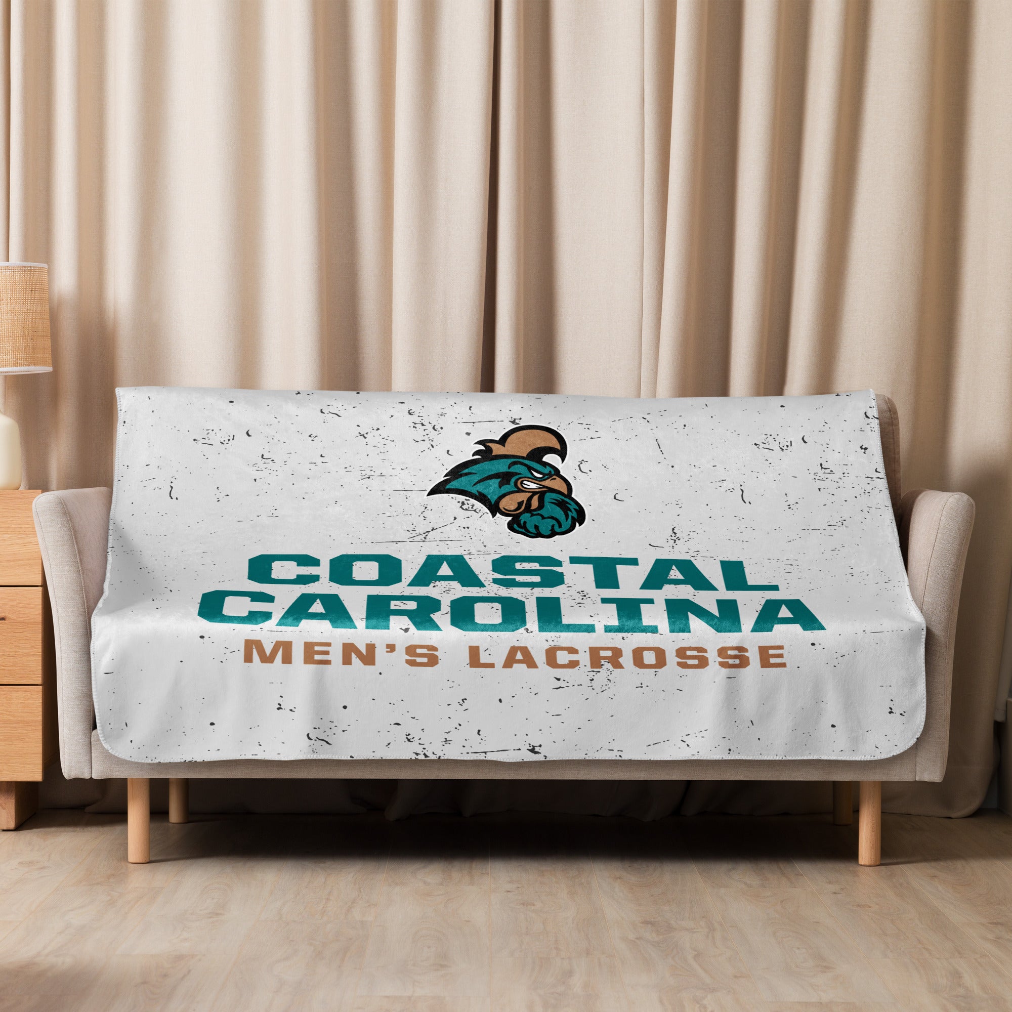 Coastal Carolina Sherpa blanket