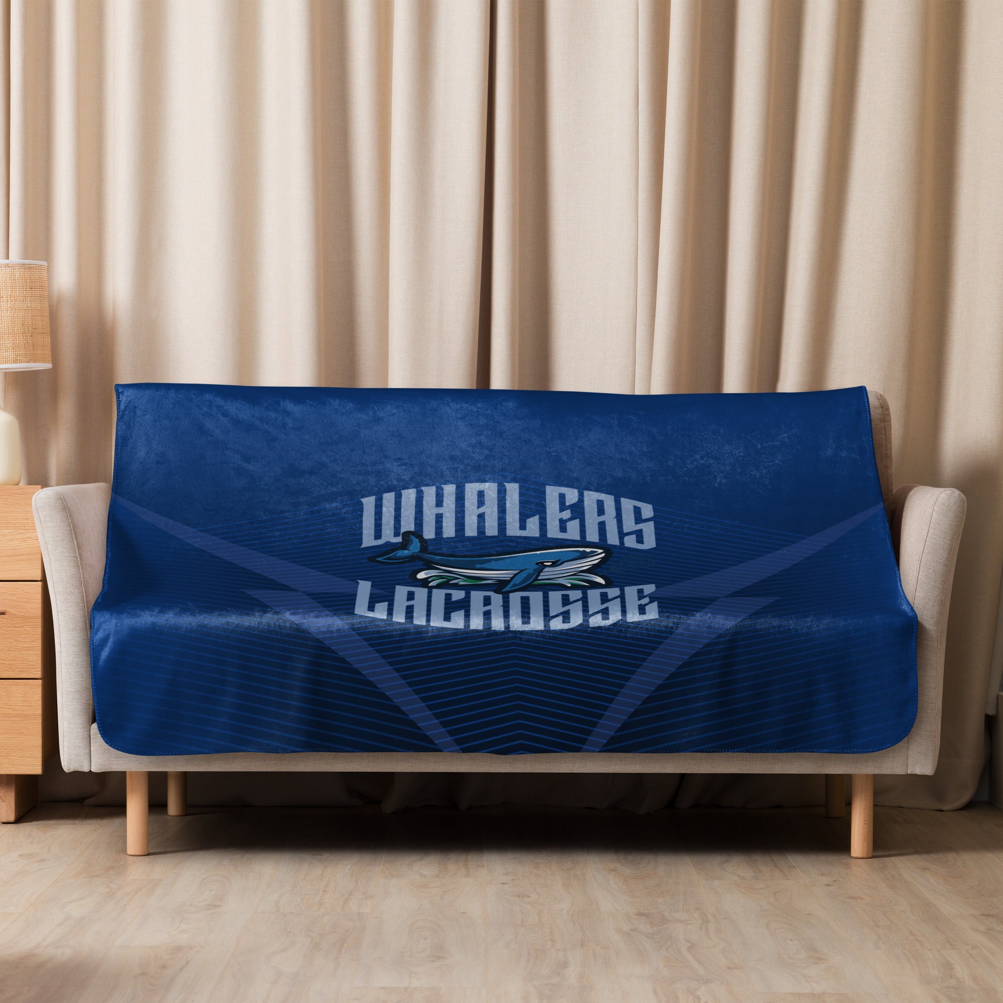 Whalers LC Sherpa blanket