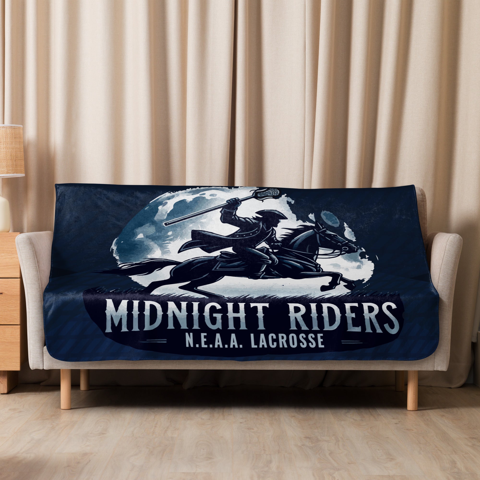 Midnight Riders Sherpa blanket