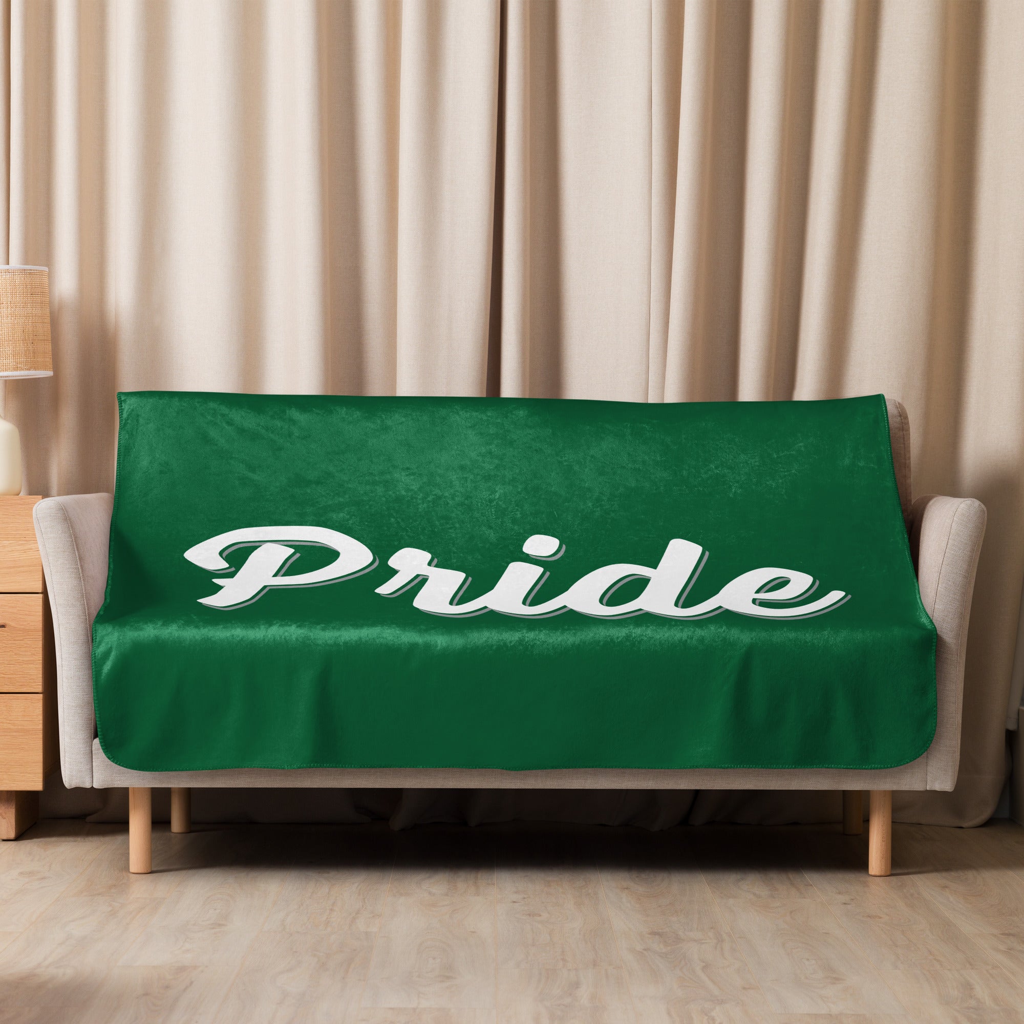 FM Pride Sherpa blanket