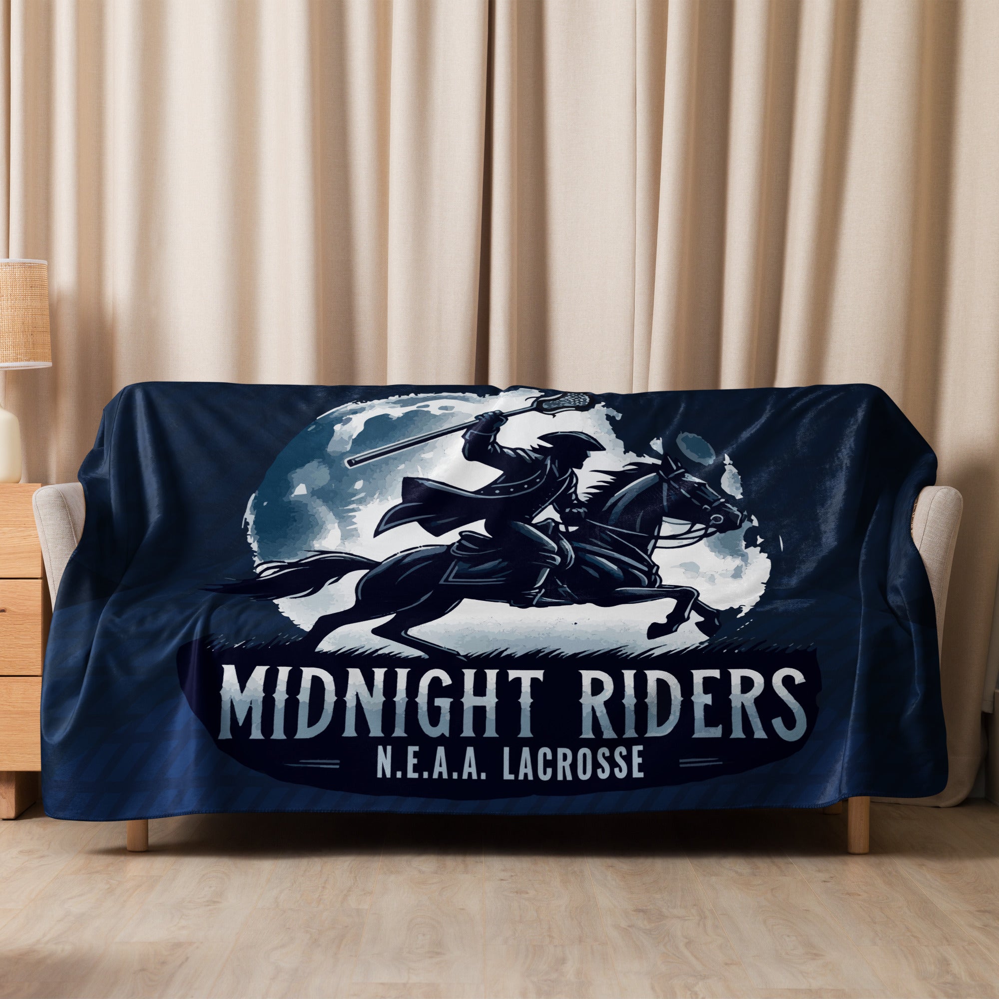 Midnight Riders Sherpa blanket