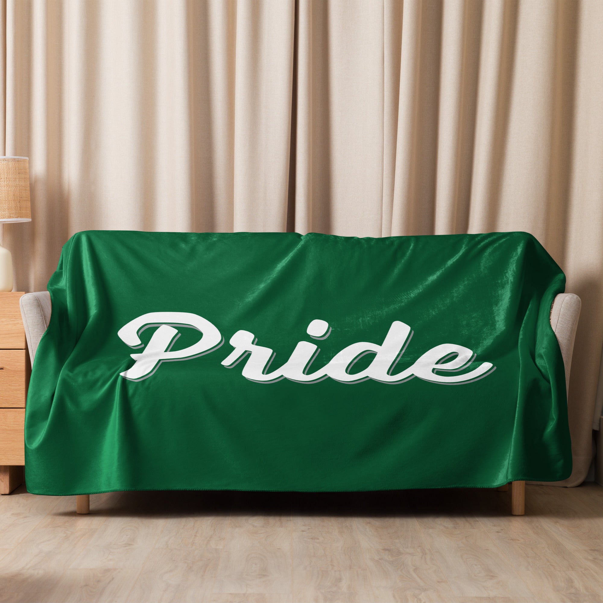 FM Pride Sherpa blanket