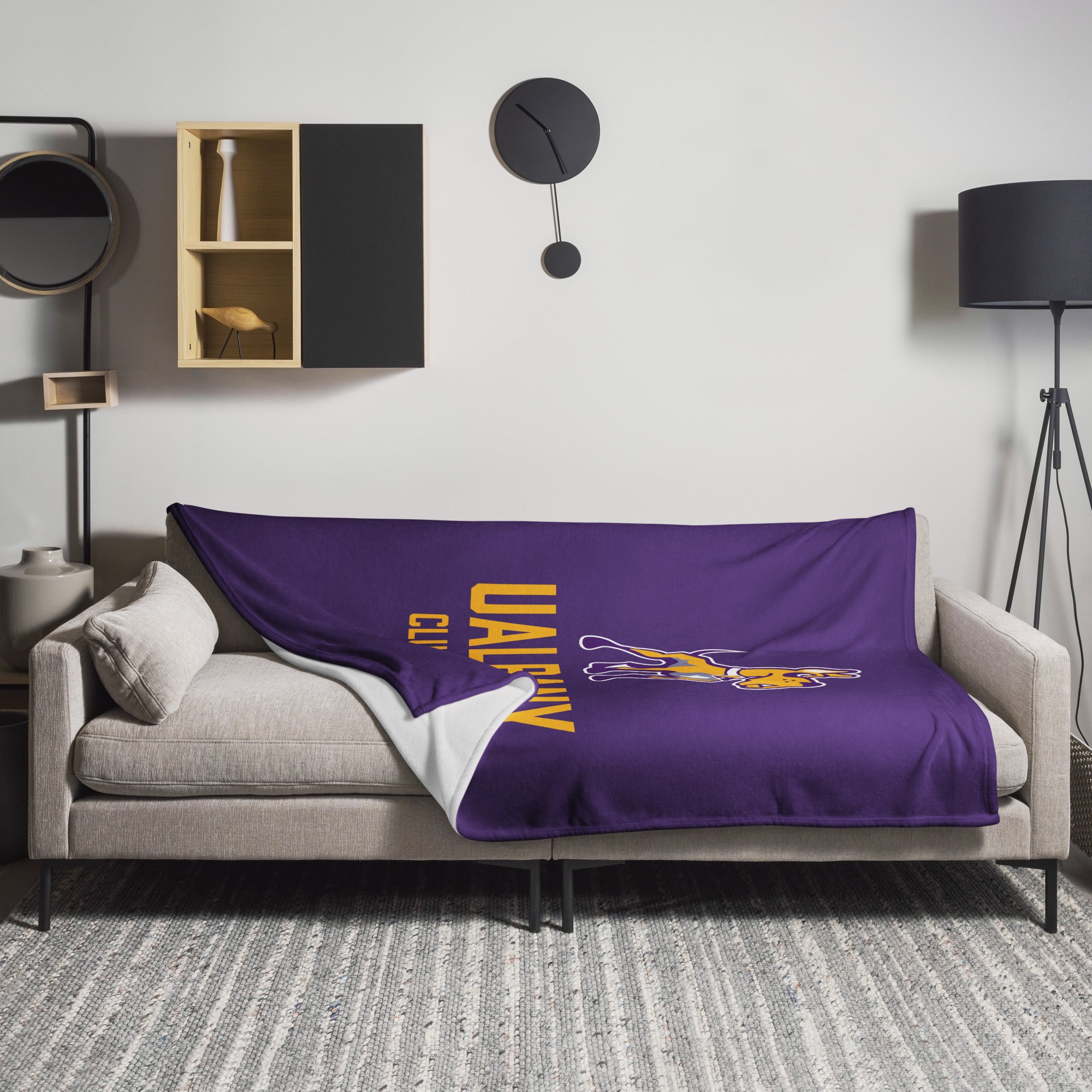 UAlbany Throw Blanket