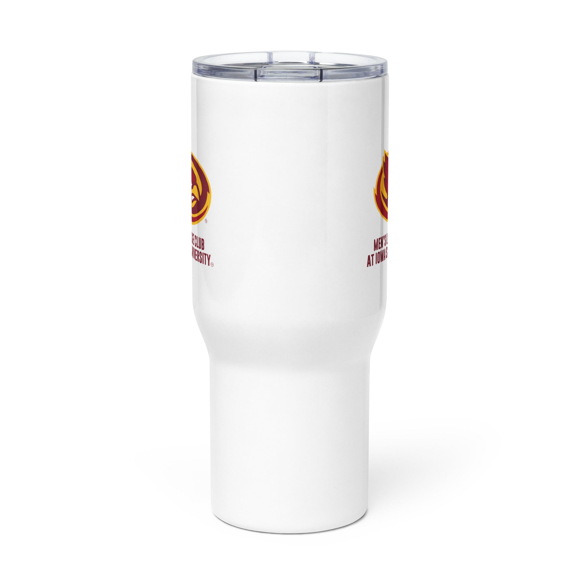 ISU Travel mug with a handle